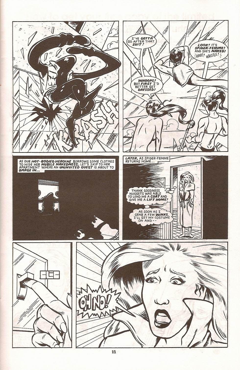 Read online Spider Femme Versus Denim comic -  Issue # Full - 13