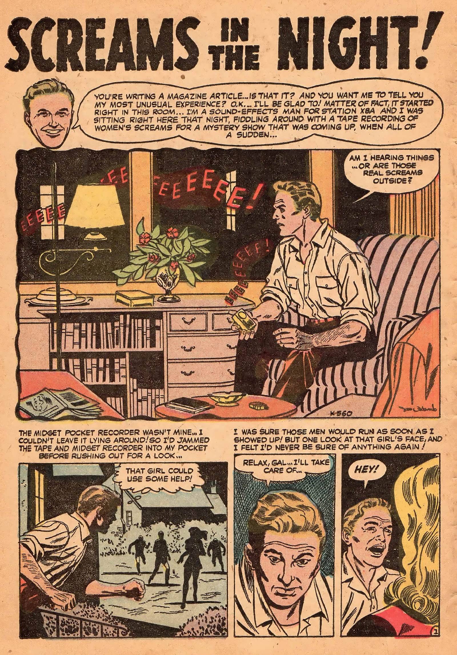 Read online Strange Tales of the Unusual comic -  Issue #7 - 8