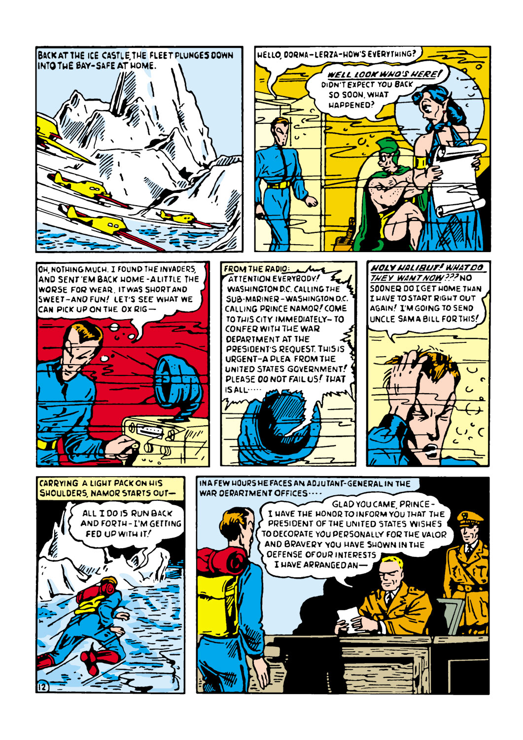 Read online The Human Torch (1940) comic -  Issue #3 - 59