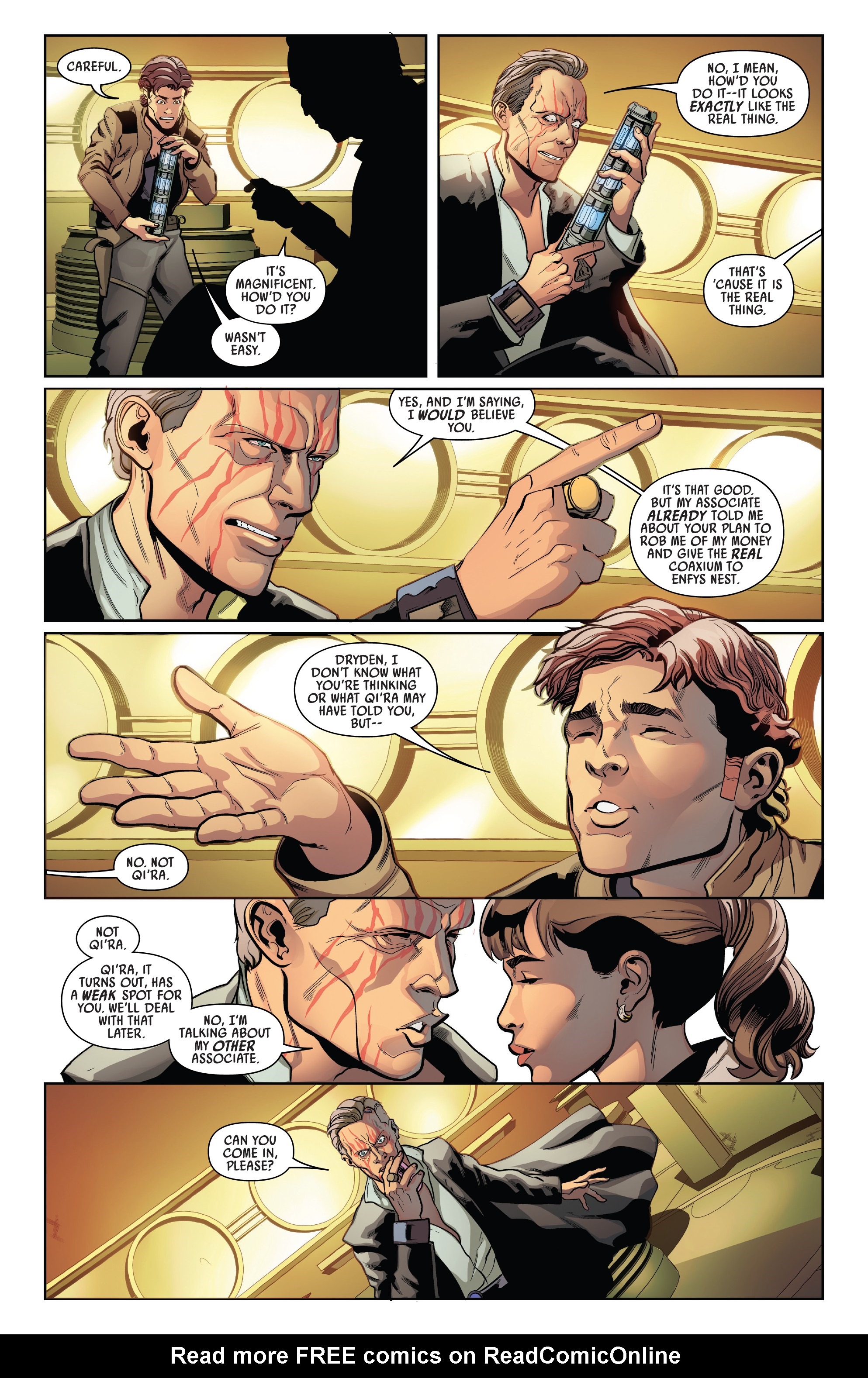 Read online Solo: A Star Wars Story Adaptation comic -  Issue #6 - 12