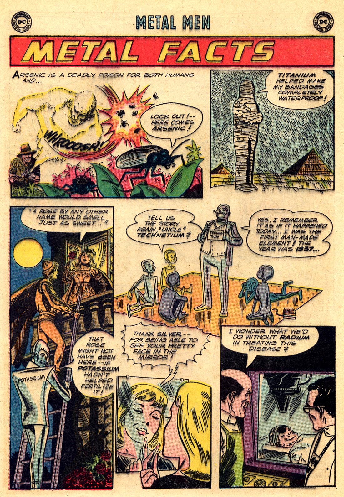 Read online Metal Men (1963) comic -  Issue #8 - 16