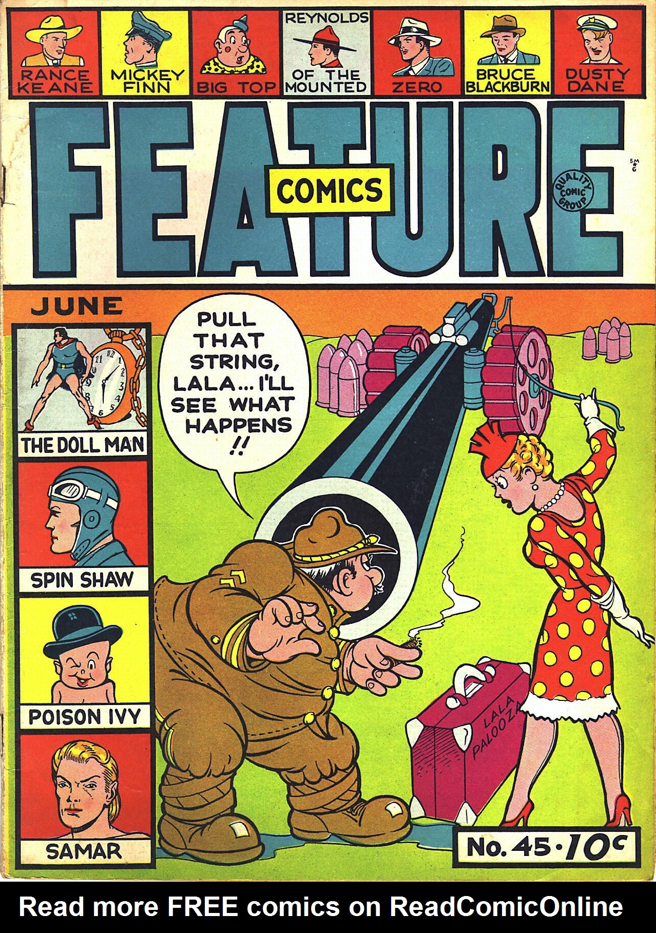 Read online Feature Comics comic -  Issue #45 - 1