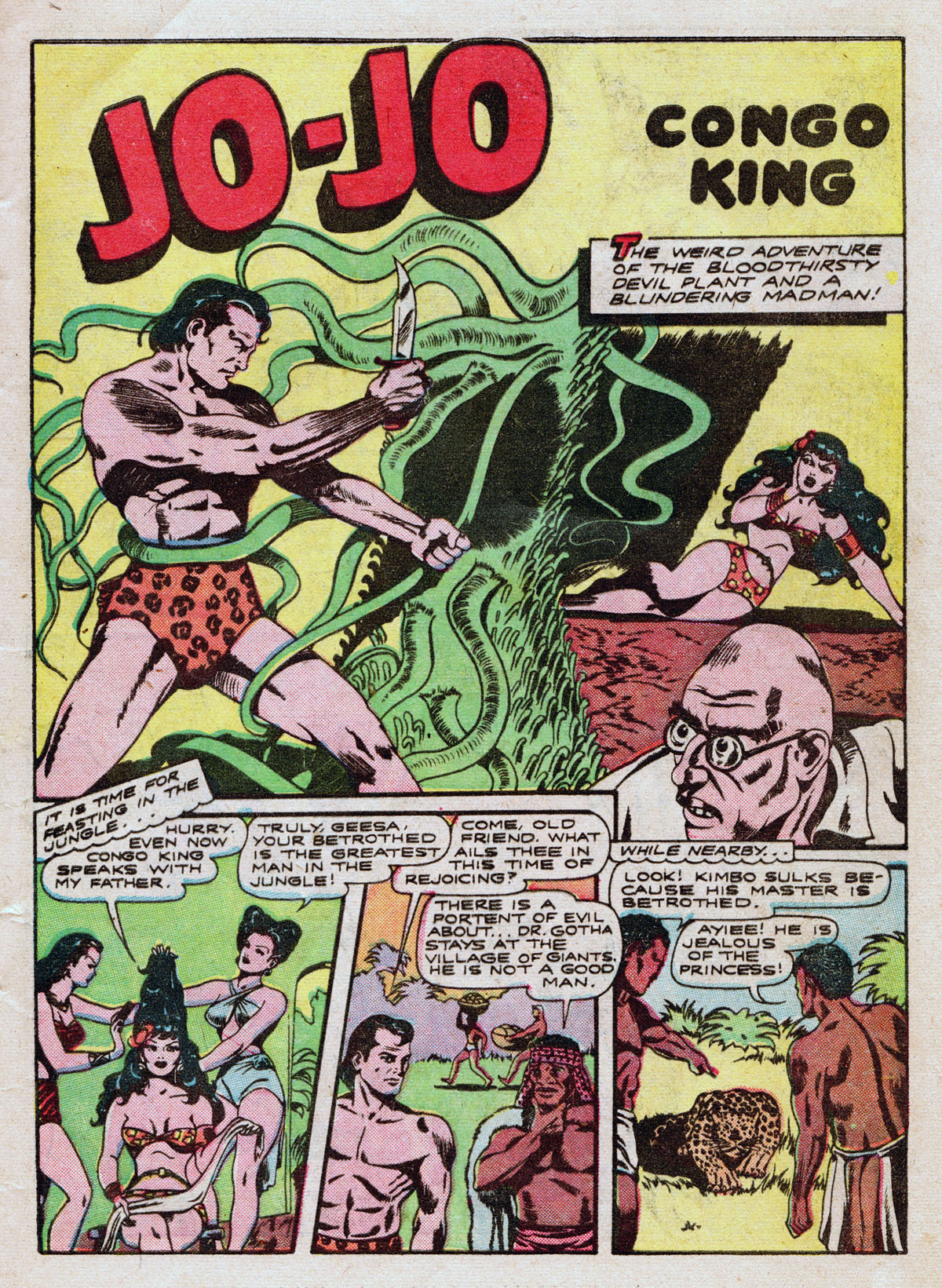 Read online Jo-Jo Congo King comic -  Issue #7A - 9