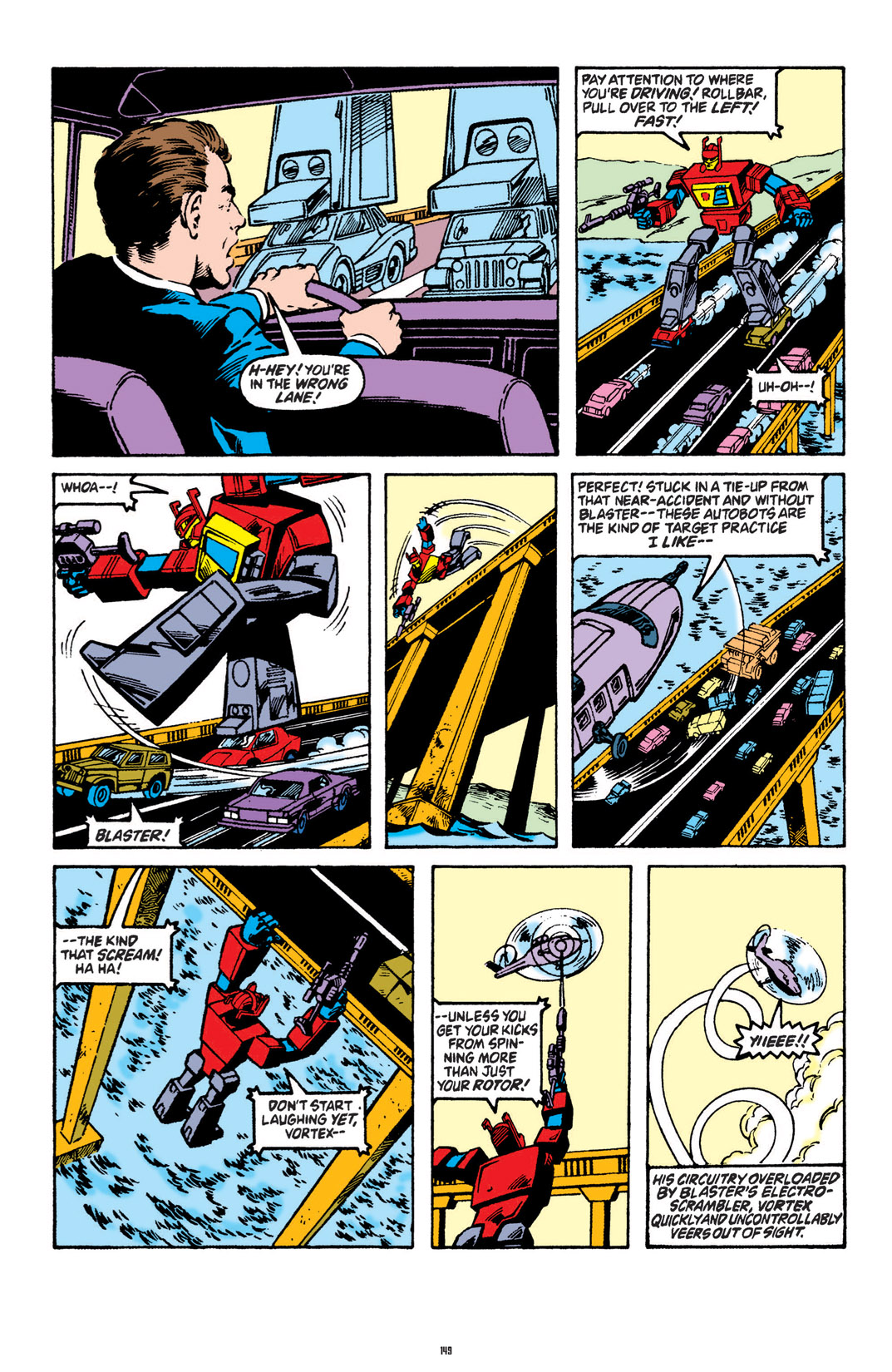 Read online The Transformers Classics comic -  Issue # TPB 3 - 150