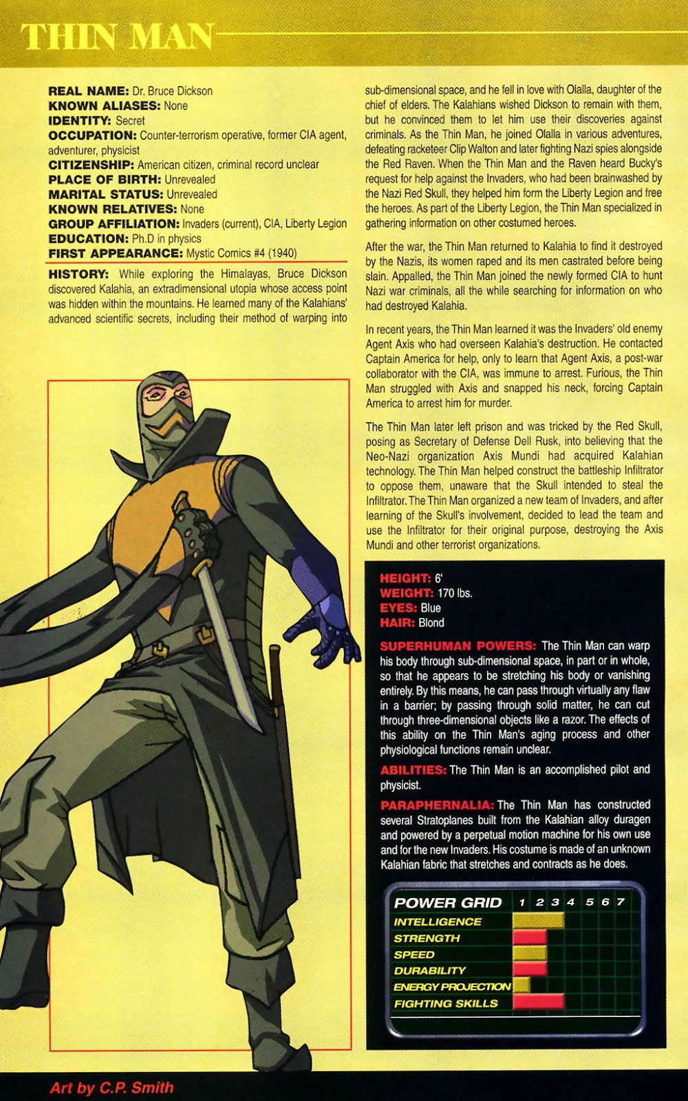 The Official Handbook of the Marvel Universe: Golden Age issue Full - Page 40