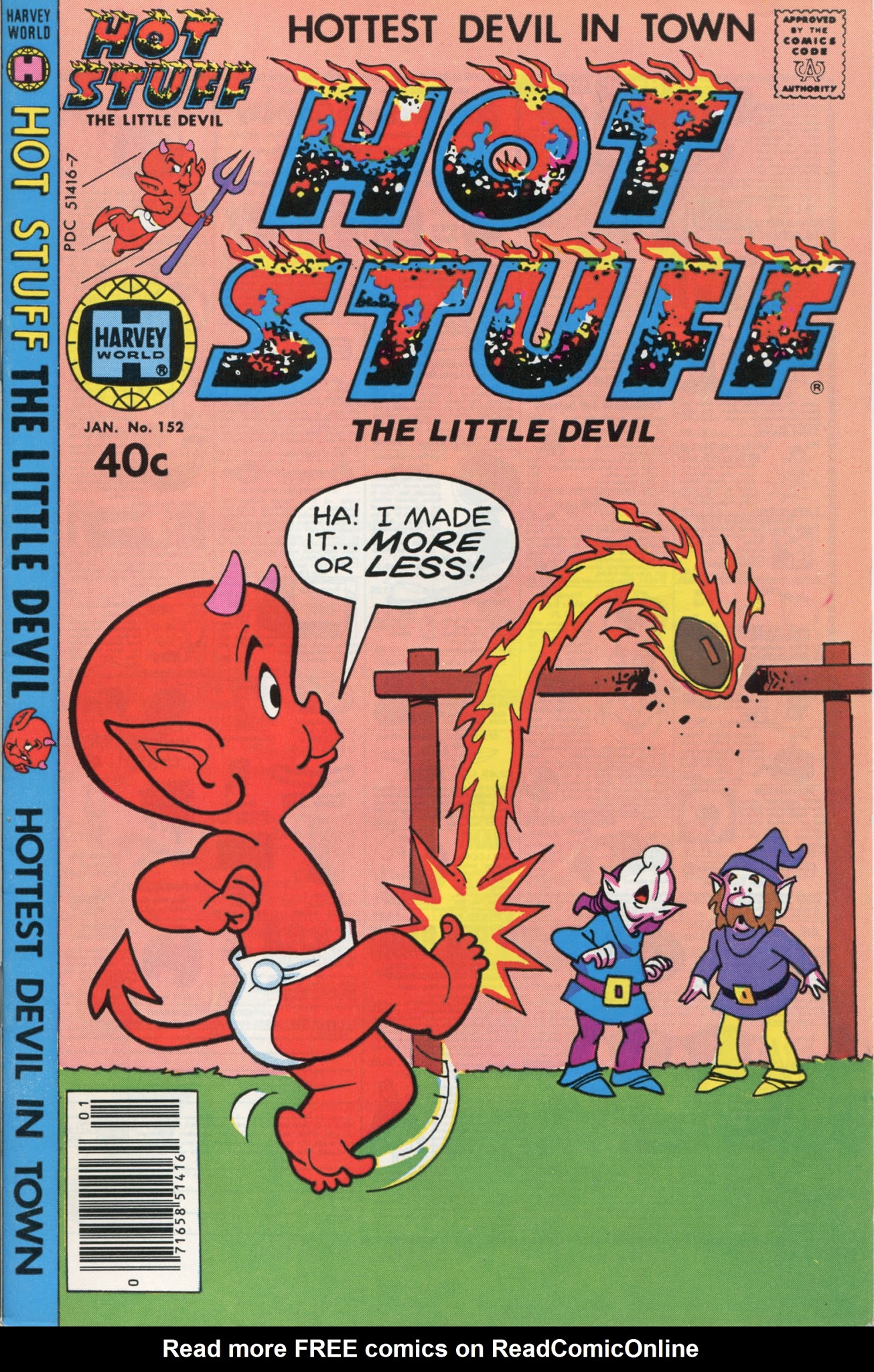 Read online Hot Stuff, the Little Devil comic -  Issue #152 - 1