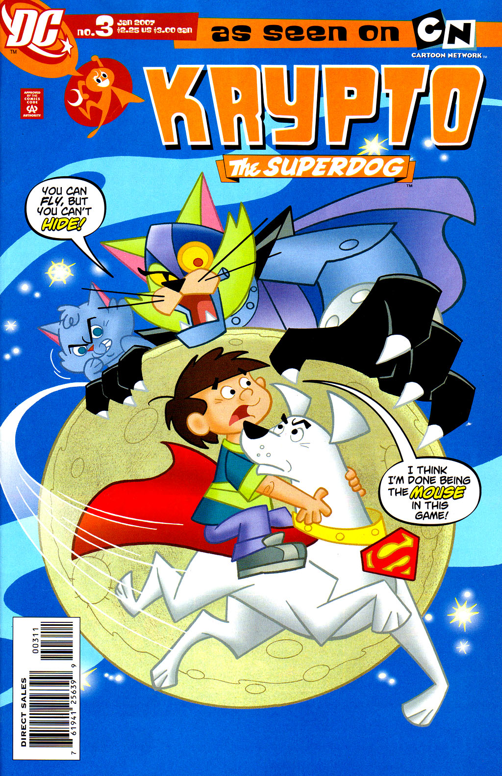 Read online Krypto the Superdog comic -  Issue #3 - 1