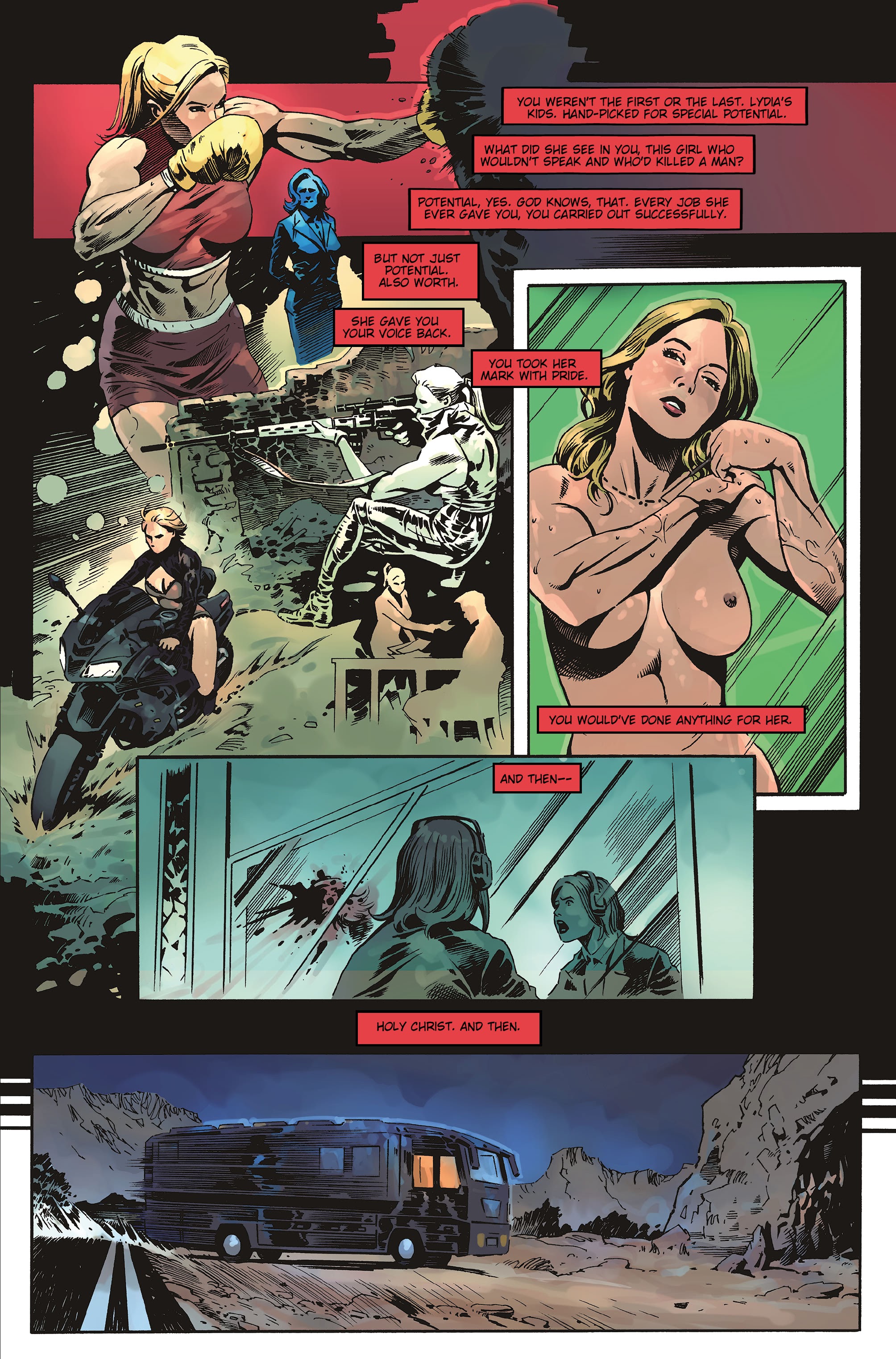 Read online Gun Honey: Blood for Blood comic -  Issue #3 - 10