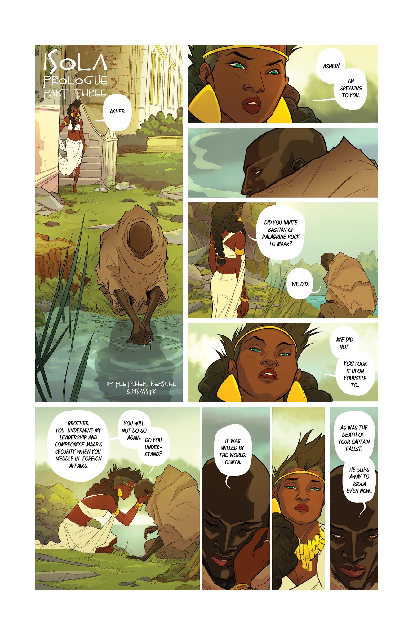 Read online Isola comic -  Issue # _Prologue - 5