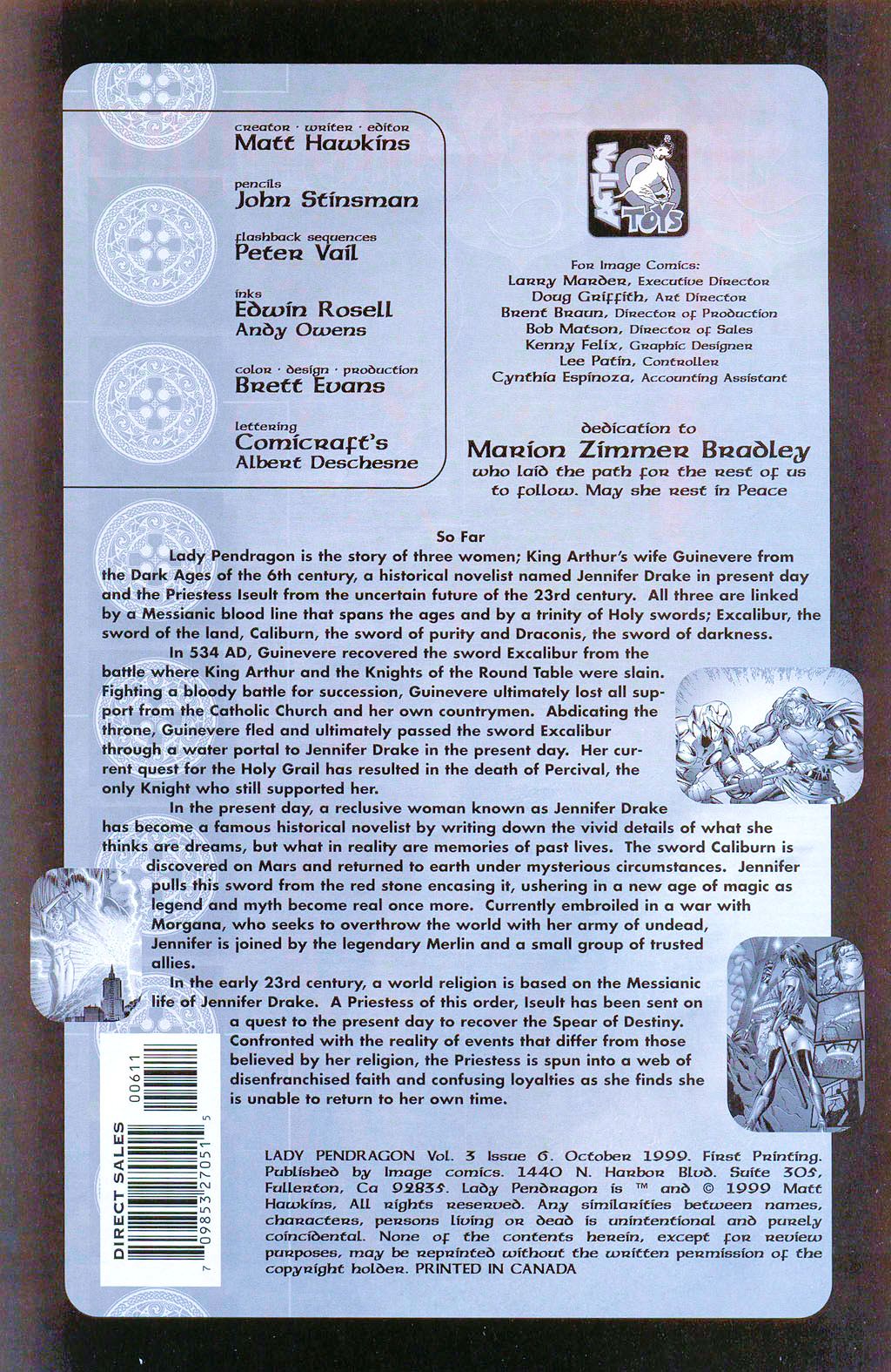 Read online Lady Pendragon comic -  Issue #6 - 2