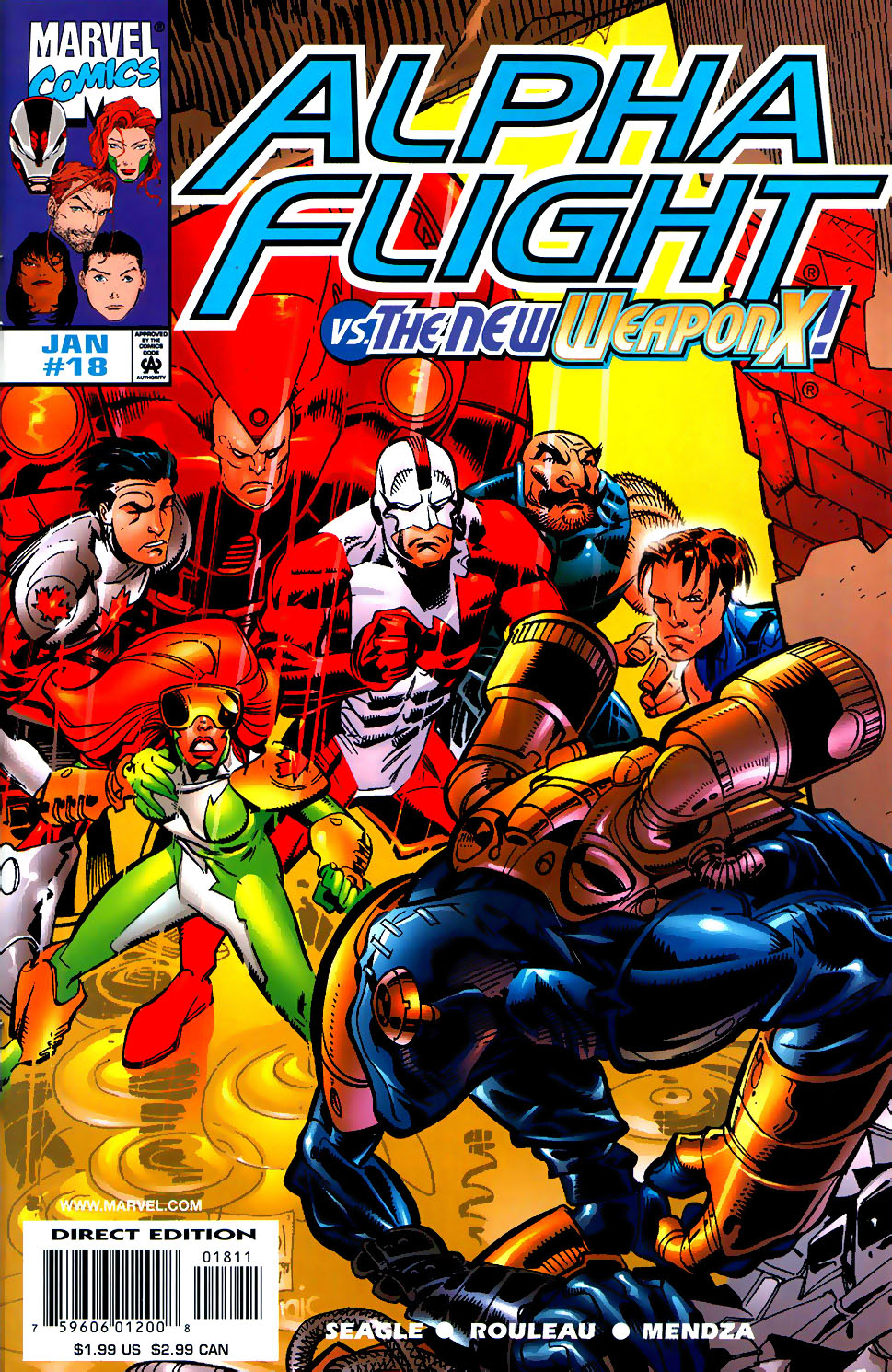 Read online Alpha Flight (1997) comic -  Issue #18 - 1