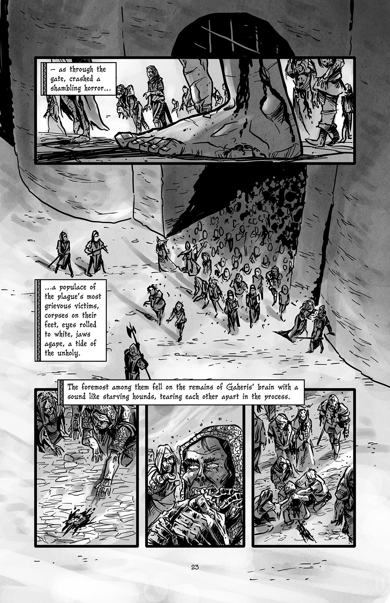 Read online Knights of the Living Dead comic -  Issue #2 - 6