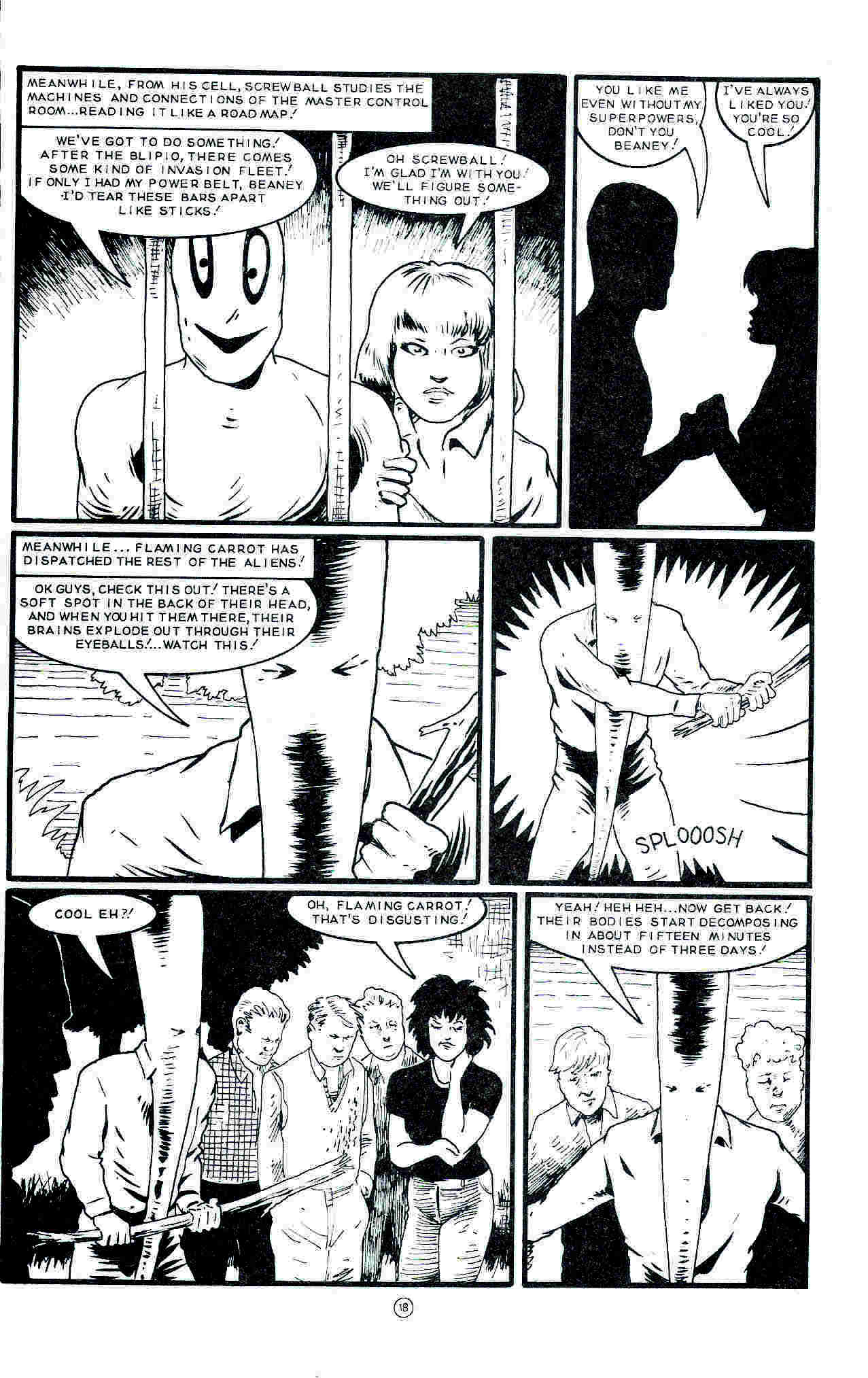 Read online Flaming Carrot Comics (1988) comic -  Issue #23 - 20
