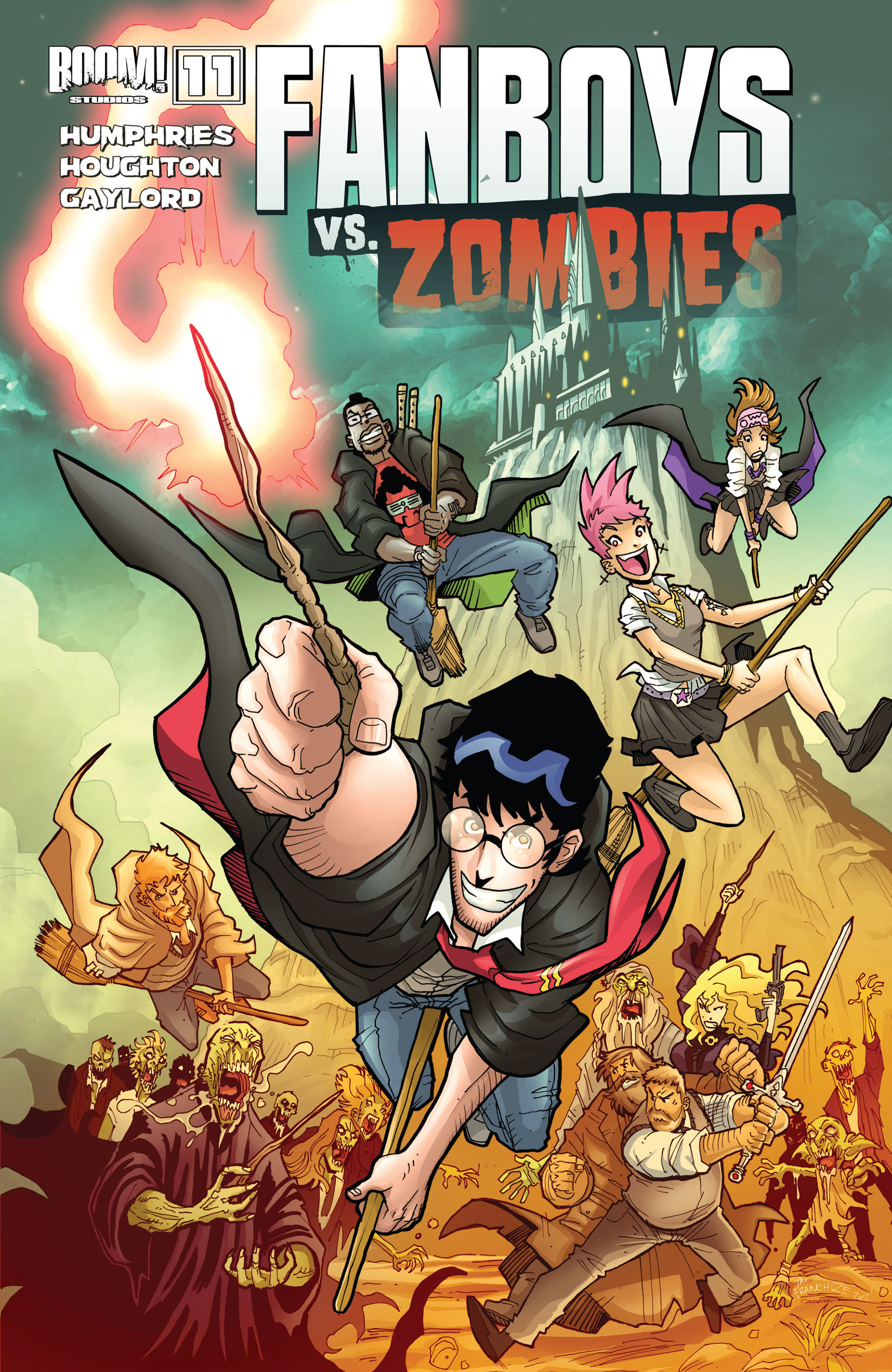 Read online Fanboys vs. Zombies comic -  Issue #11 - 1
