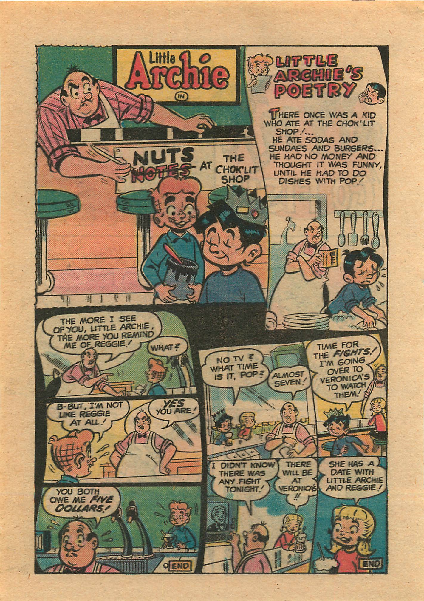 Read online Little Archie Comics Digest Magazine comic -  Issue #9 - 19