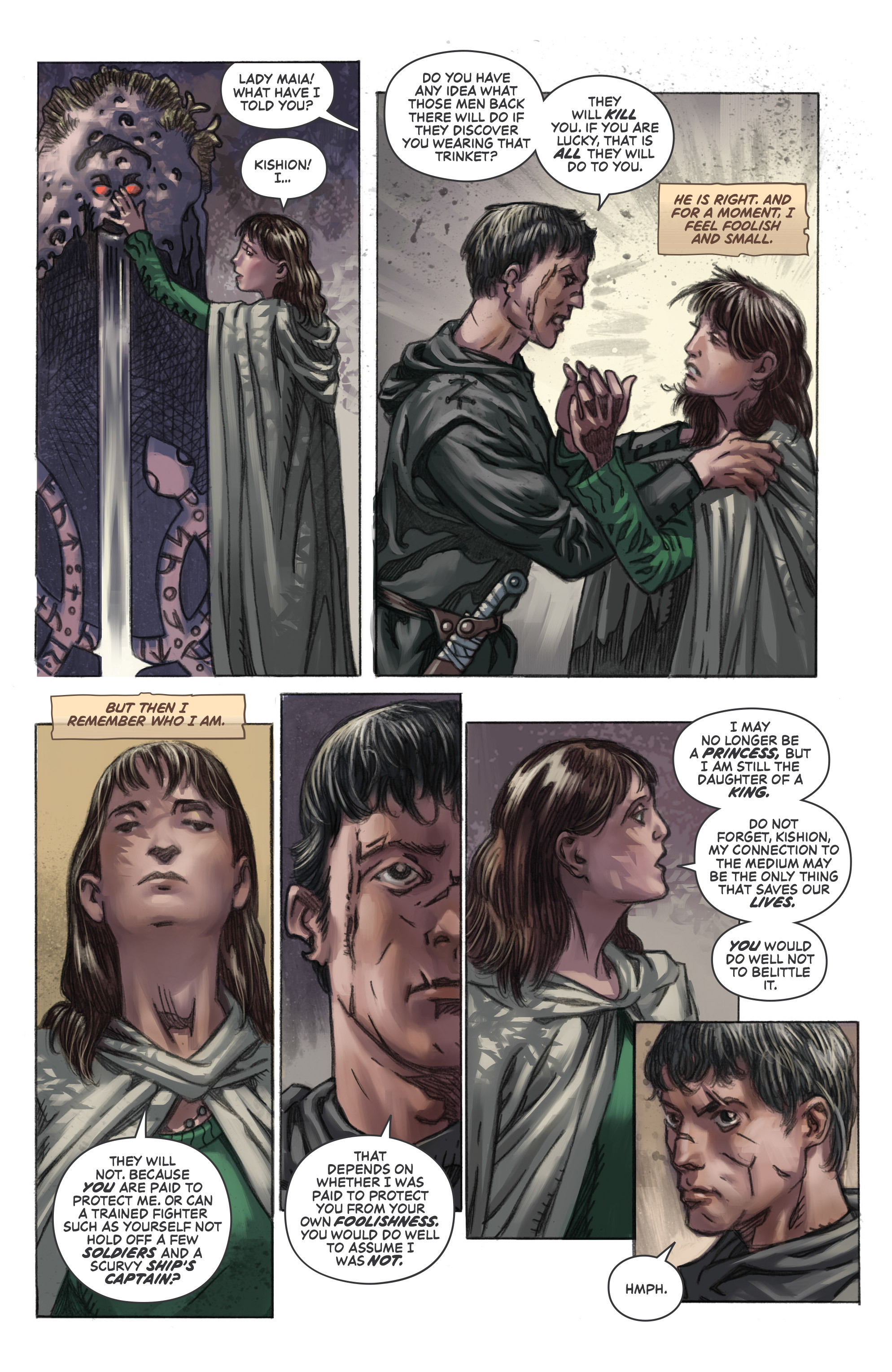 Read online Muirwood: The Lost Abbey comic -  Issue #2 - 17