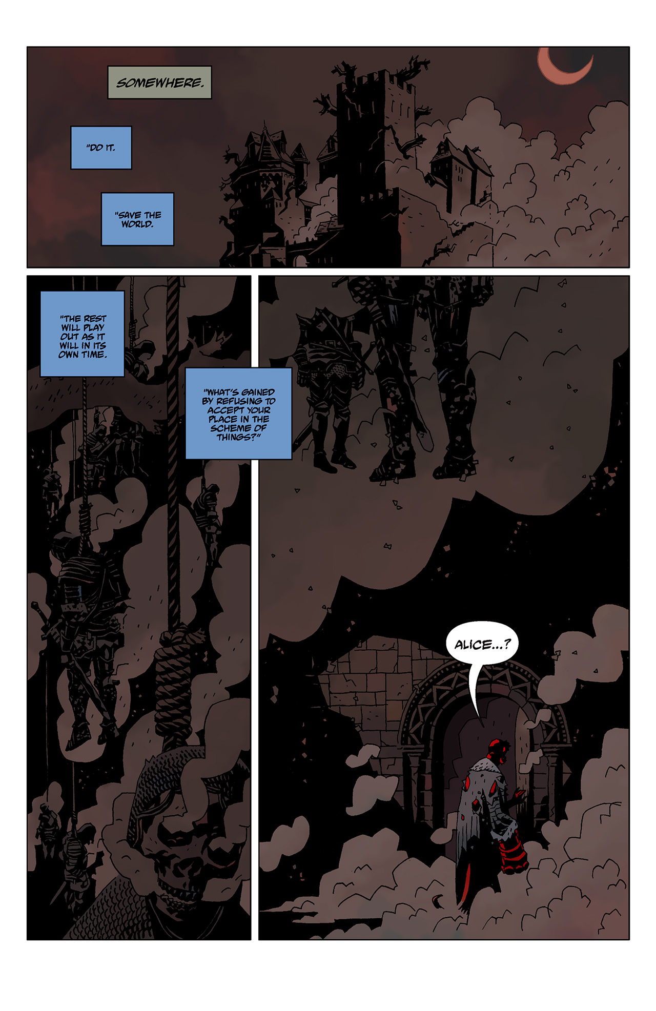 Read online Hellboy: The Wild Hunt comic -  Issue #8 - 3