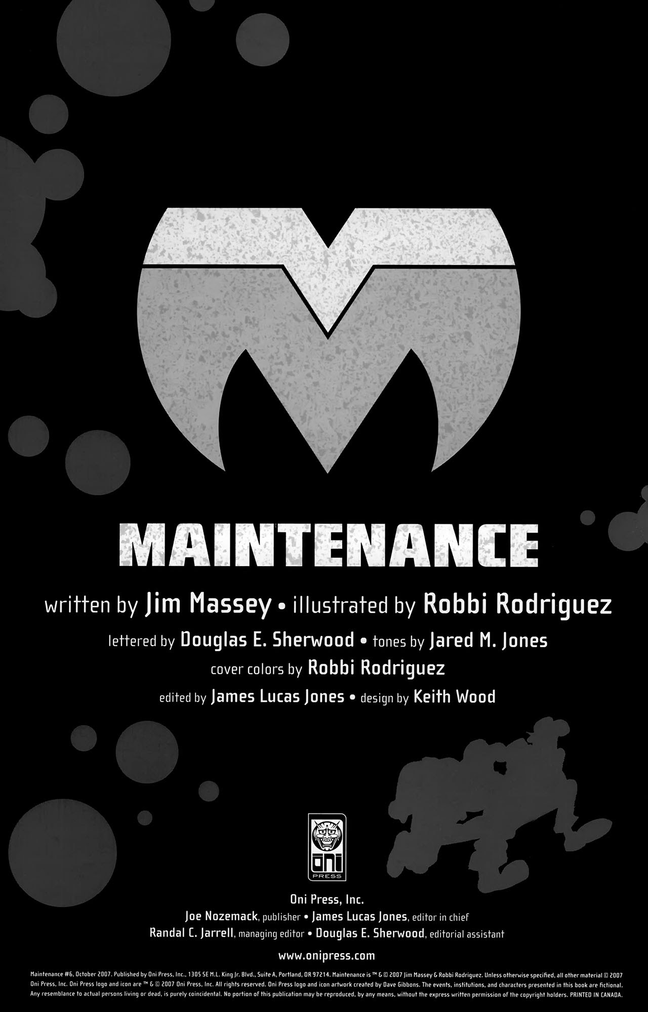 Read online Maintenance comic -  Issue #6 - 2