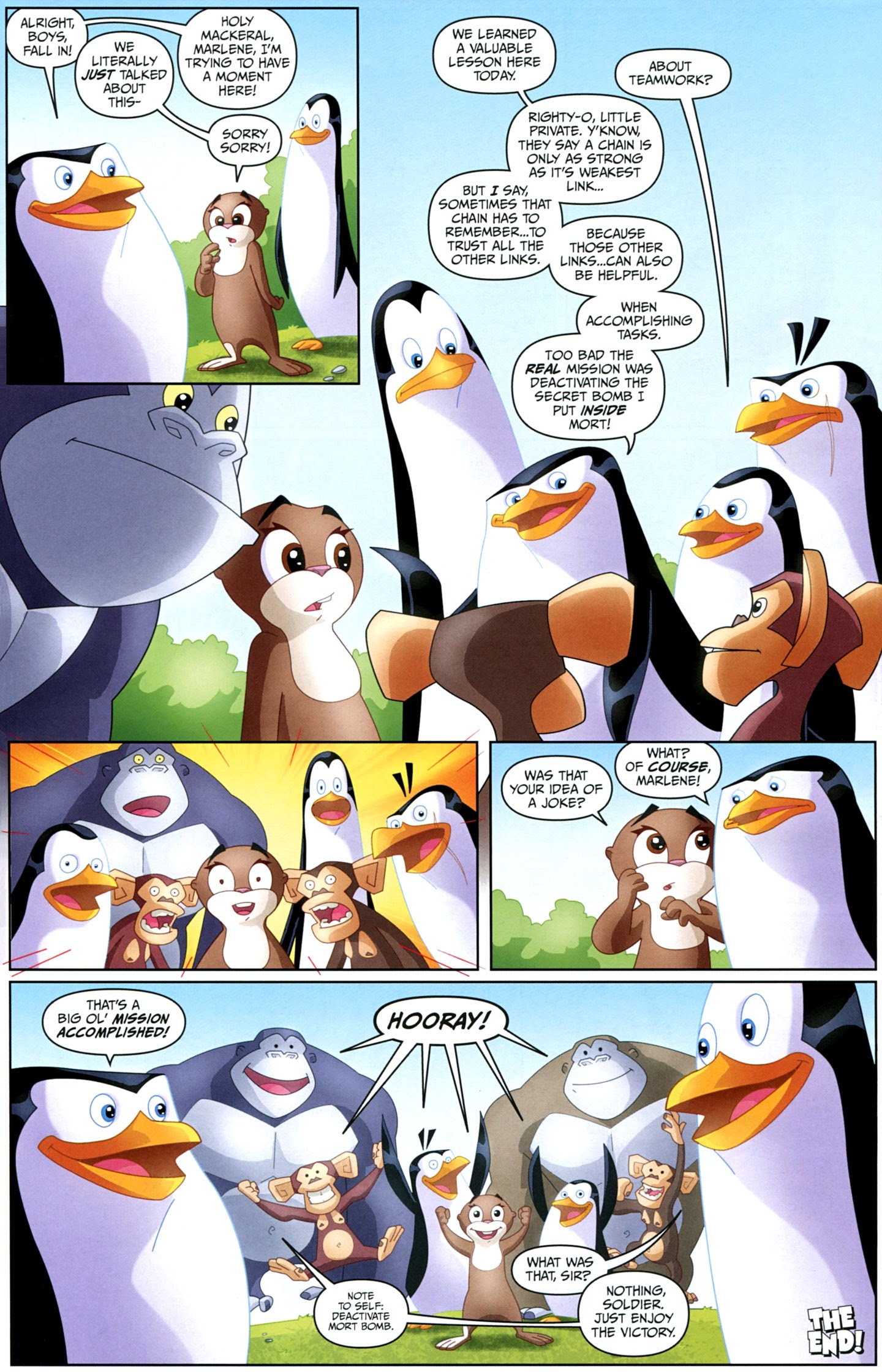 Read online The Penguins of Madagascar comic -  Issue # Full - 18