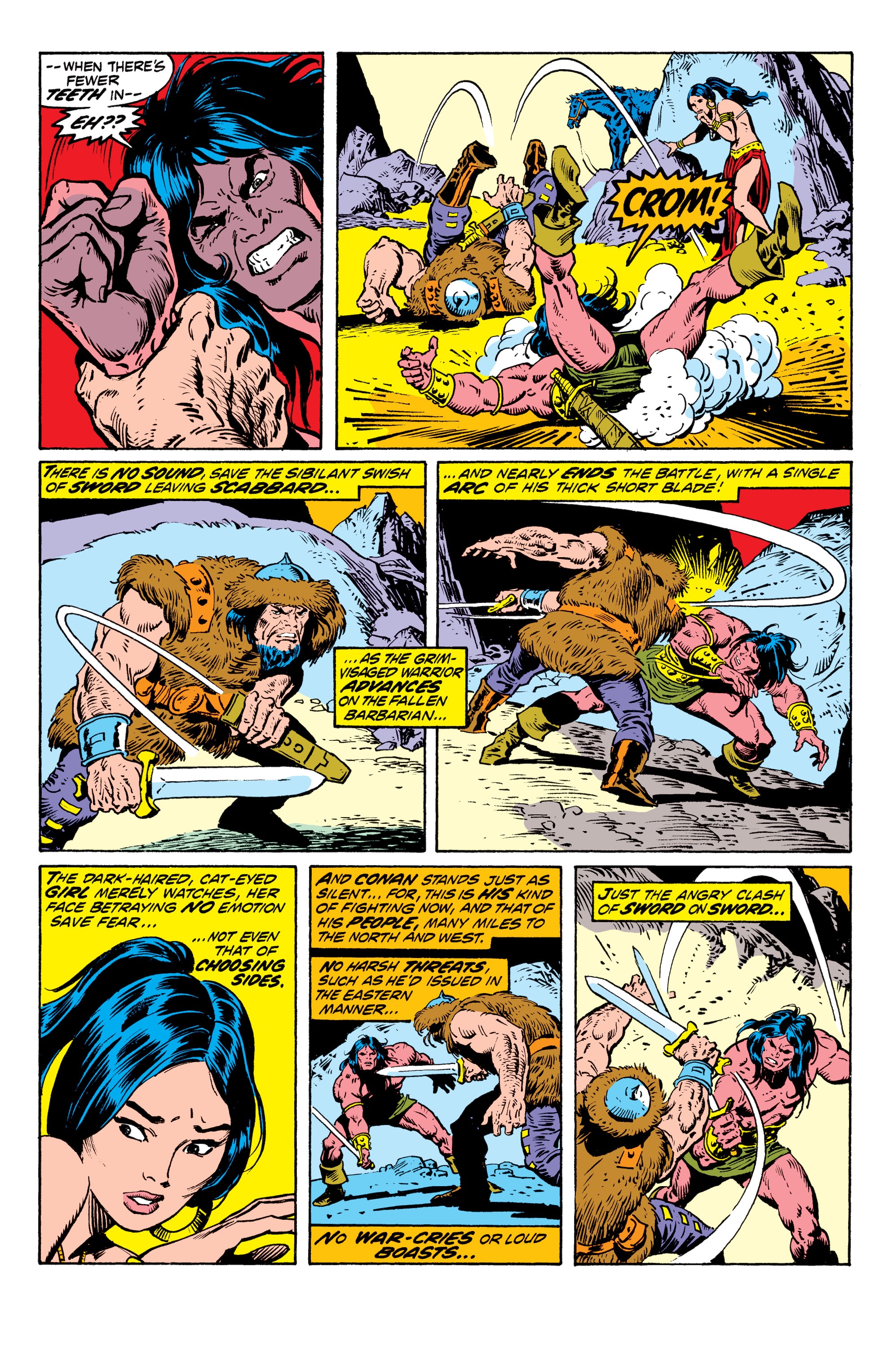 Read online Conan The Barbarian Epic Collection: The Original Marvel Years - The Curse Of The Golden Skull comic -  Issue # TPB (Part 1) - 8