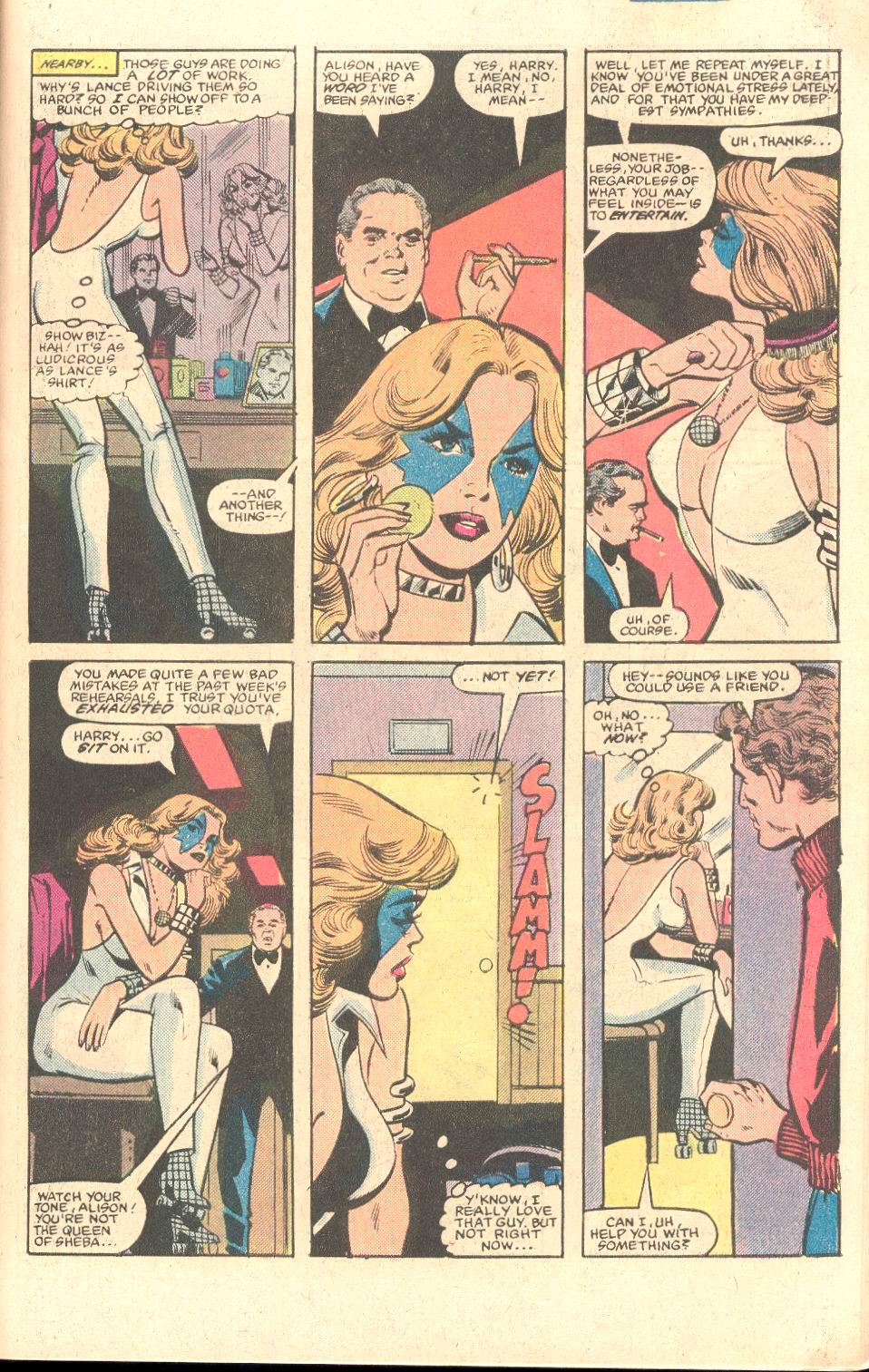 Read online Dazzler (1981) comic -  Issue #21 - 26