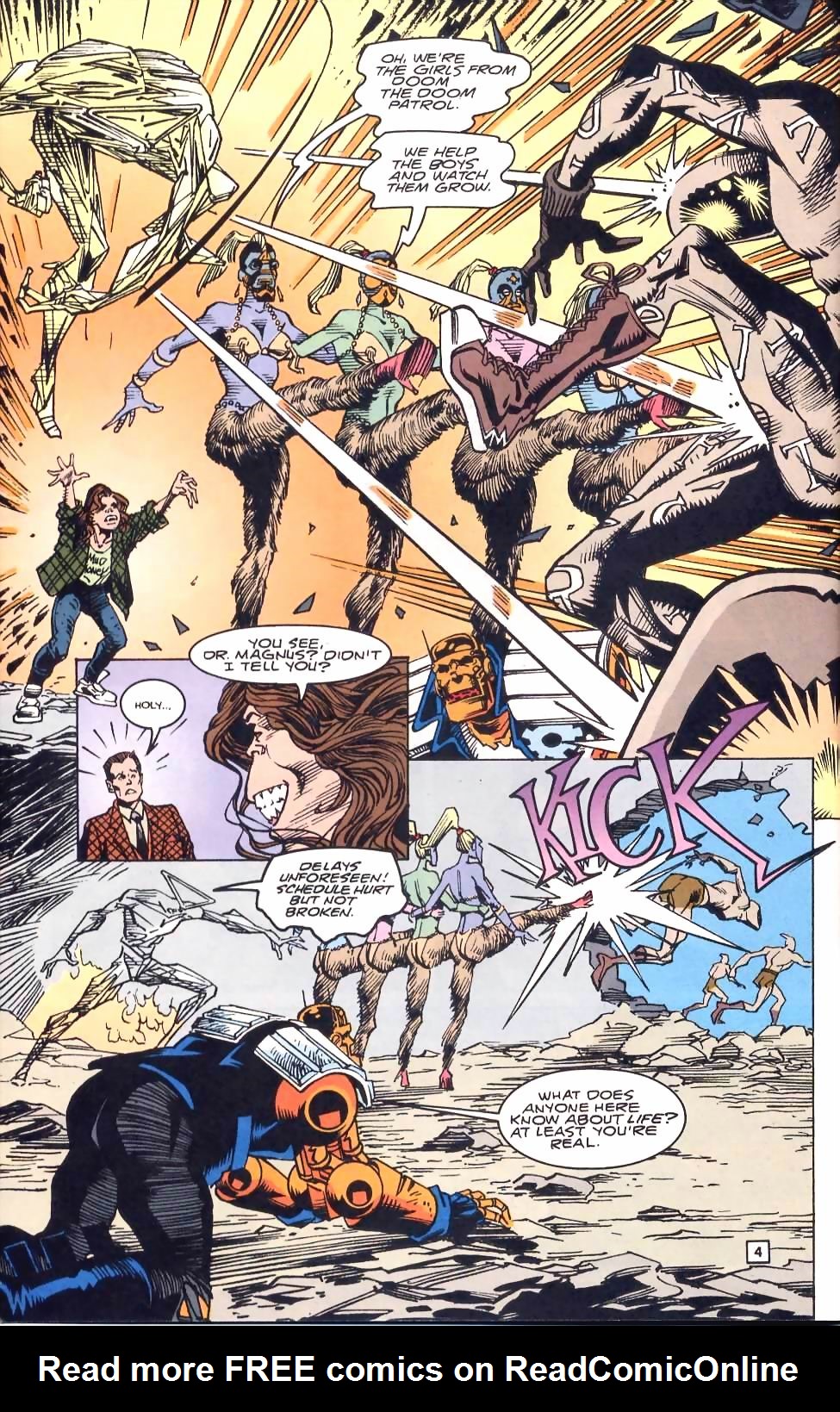 Read online Doom Patrol (1987) comic -  Issue #66 - 5