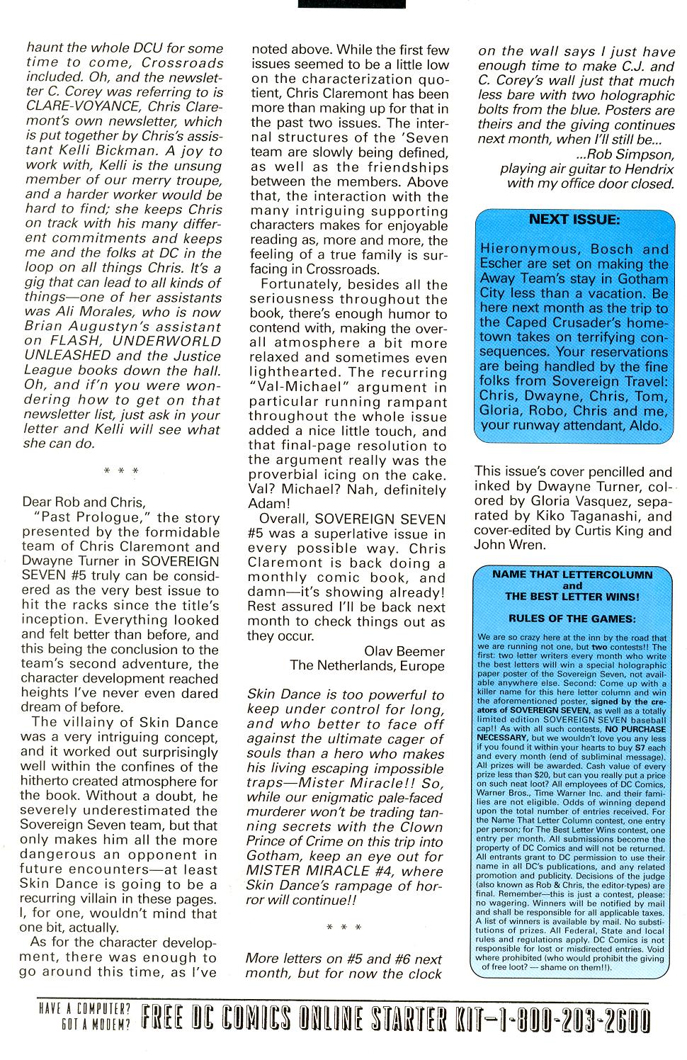 Read online Sovereign Seven comic -  Issue #10 - 24