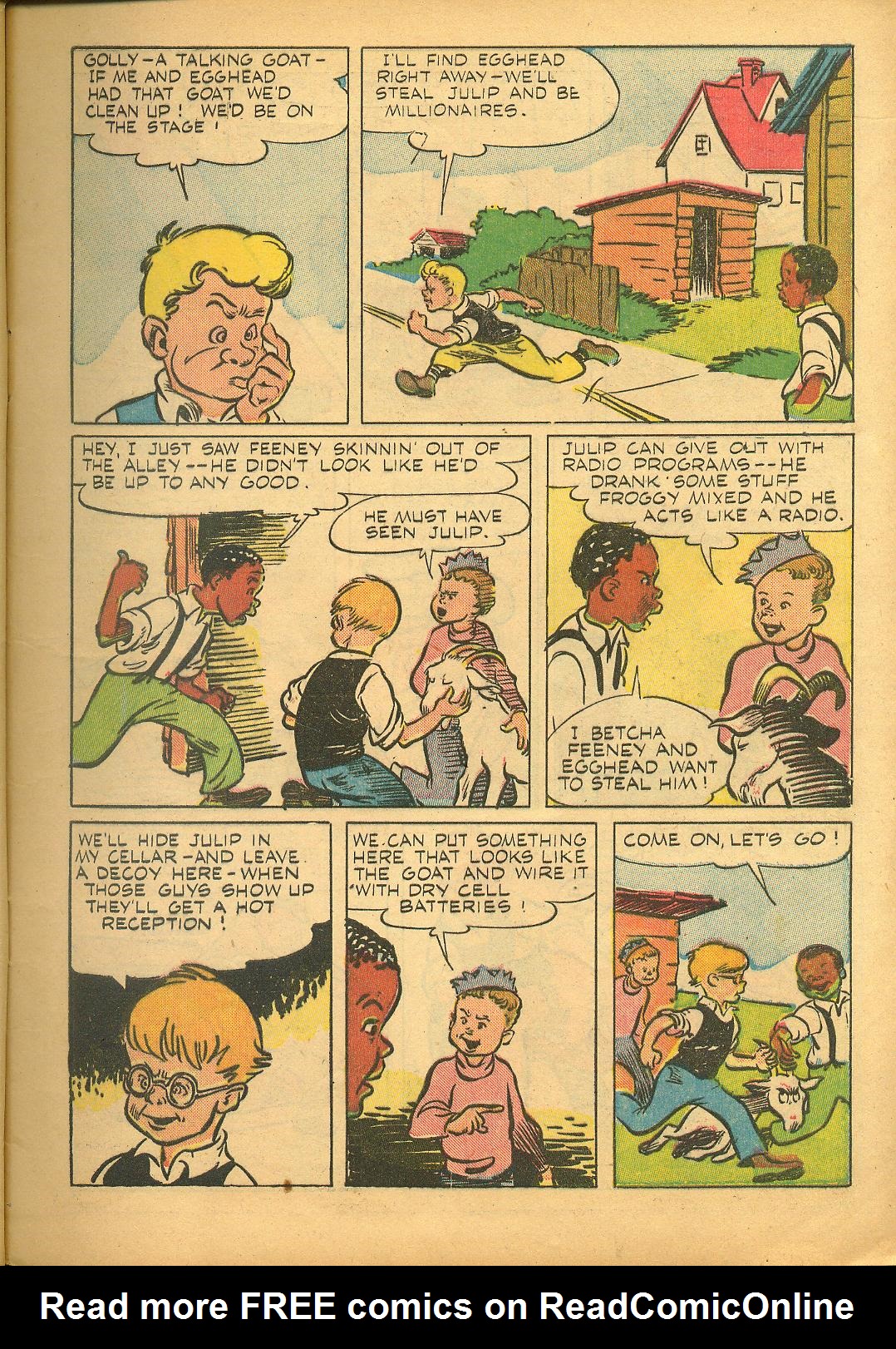 Read online Our Gang Comics comic -  Issue #22 - 11