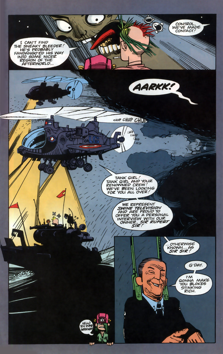 Read online Tank Girl: The Odyssey comic -  Issue #4 - 9