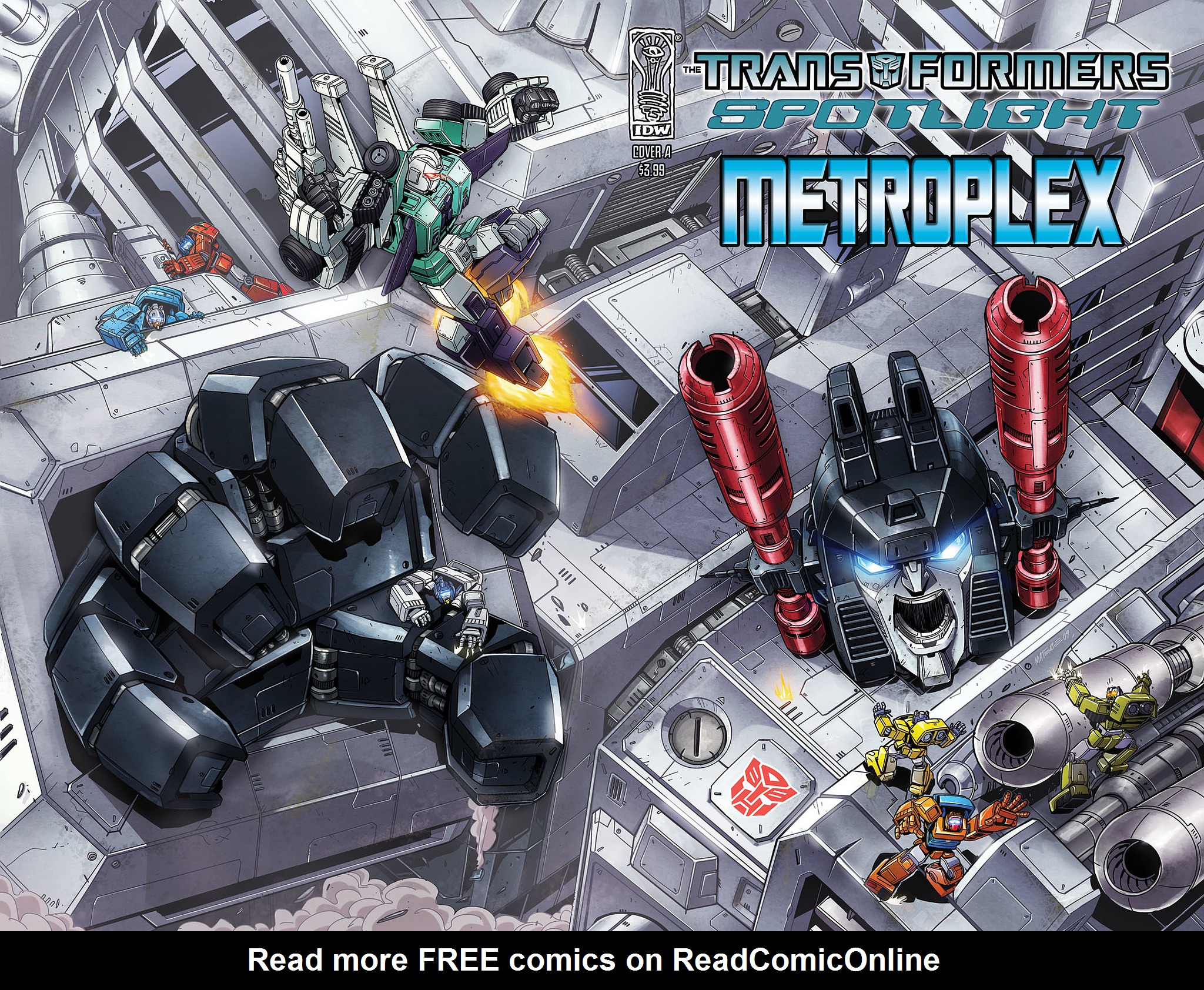 Read online Transformers Spotlight: Metroplex comic -  Issue # Full - 2
