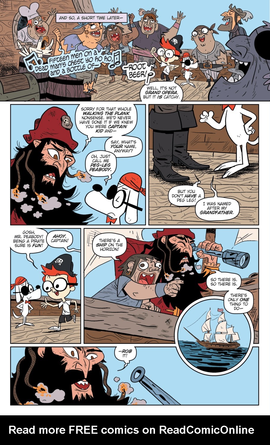 Read online Mr. Peabody & Sherman comic -  Issue #2 - 16