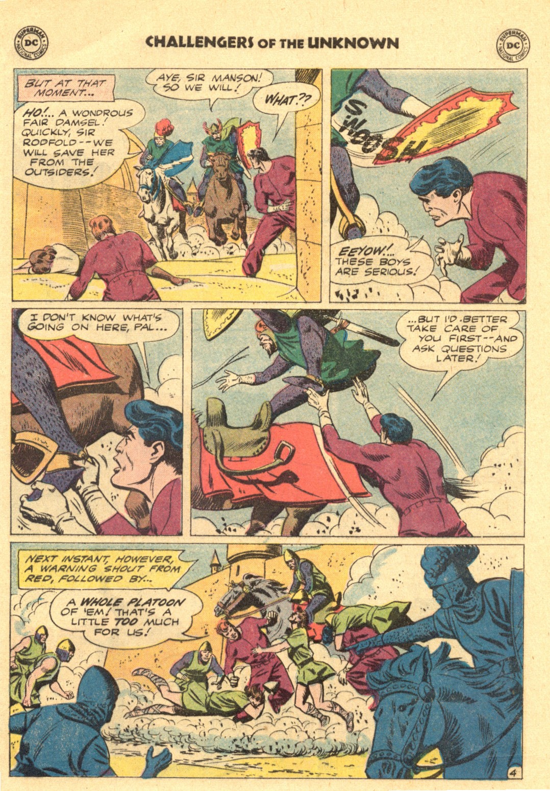 Challengers of the Unknown (1958) Issue #16 #16 - English 21