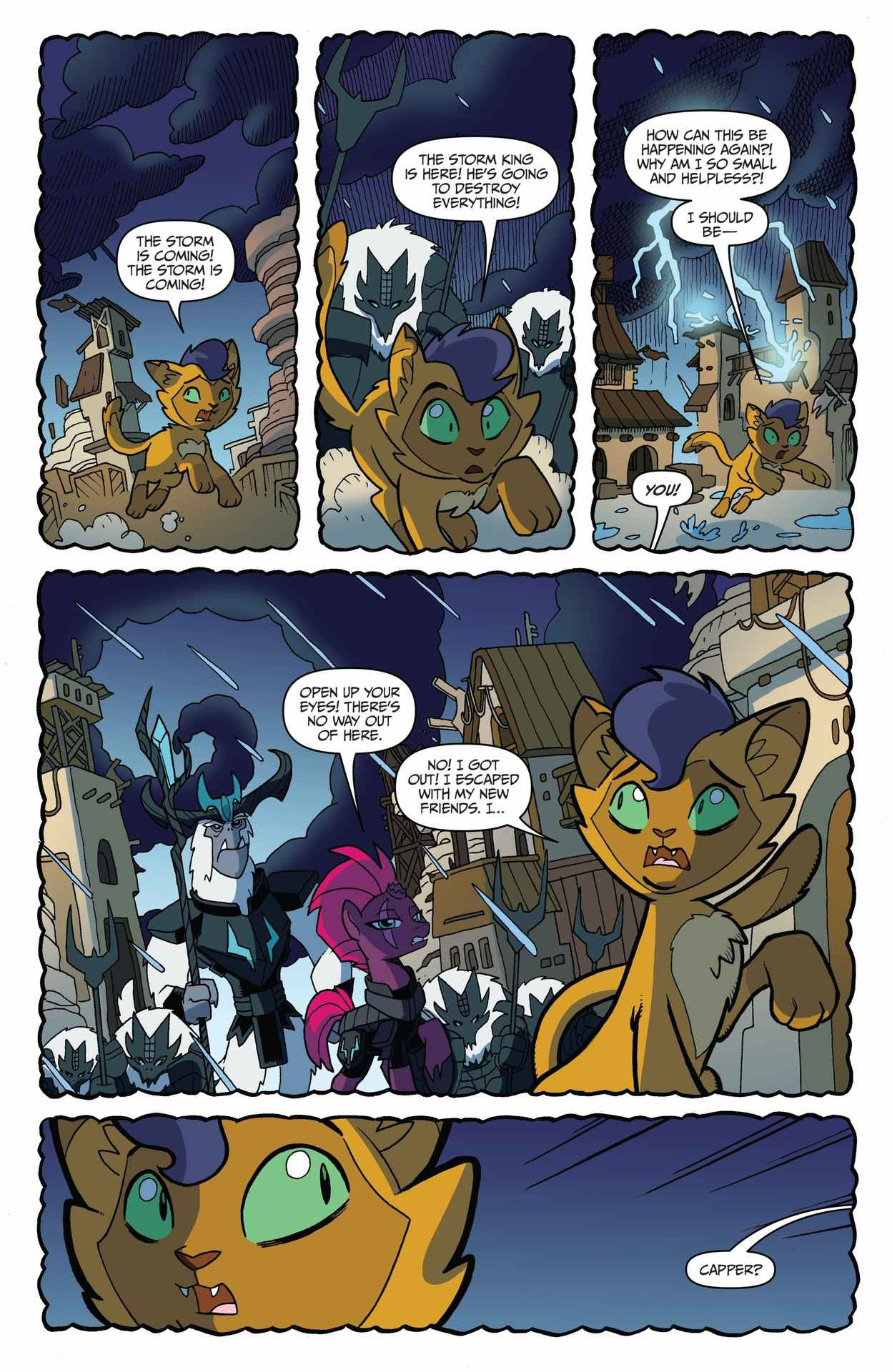 Read online My Little Pony: Nightmare Knights comic -  Issue #4 - 3