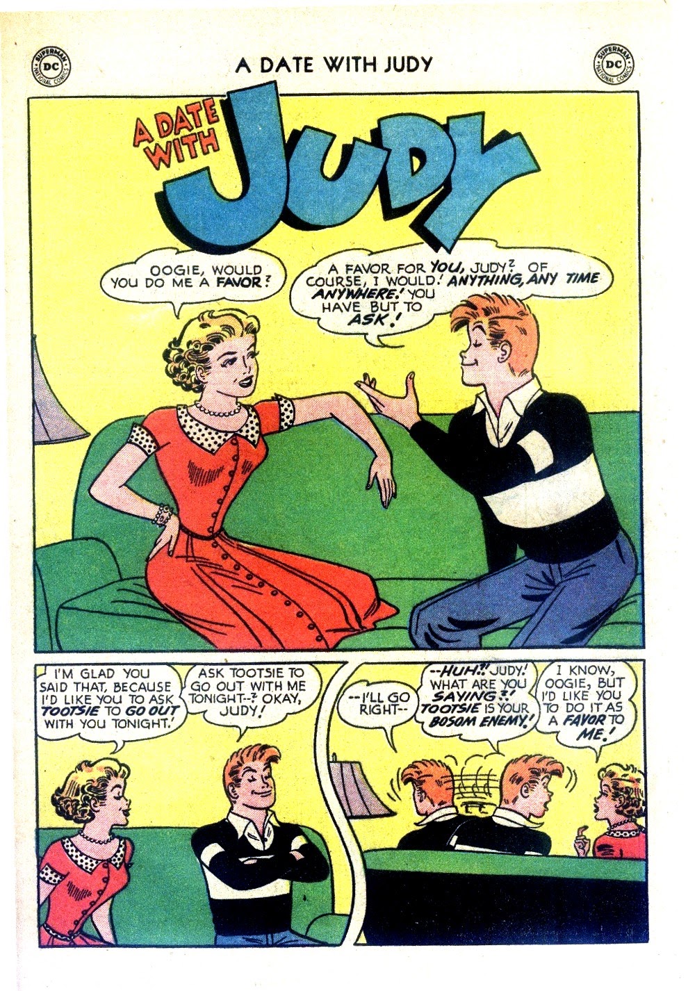 Read online A Date with Judy comic -  Issue #52 - 27