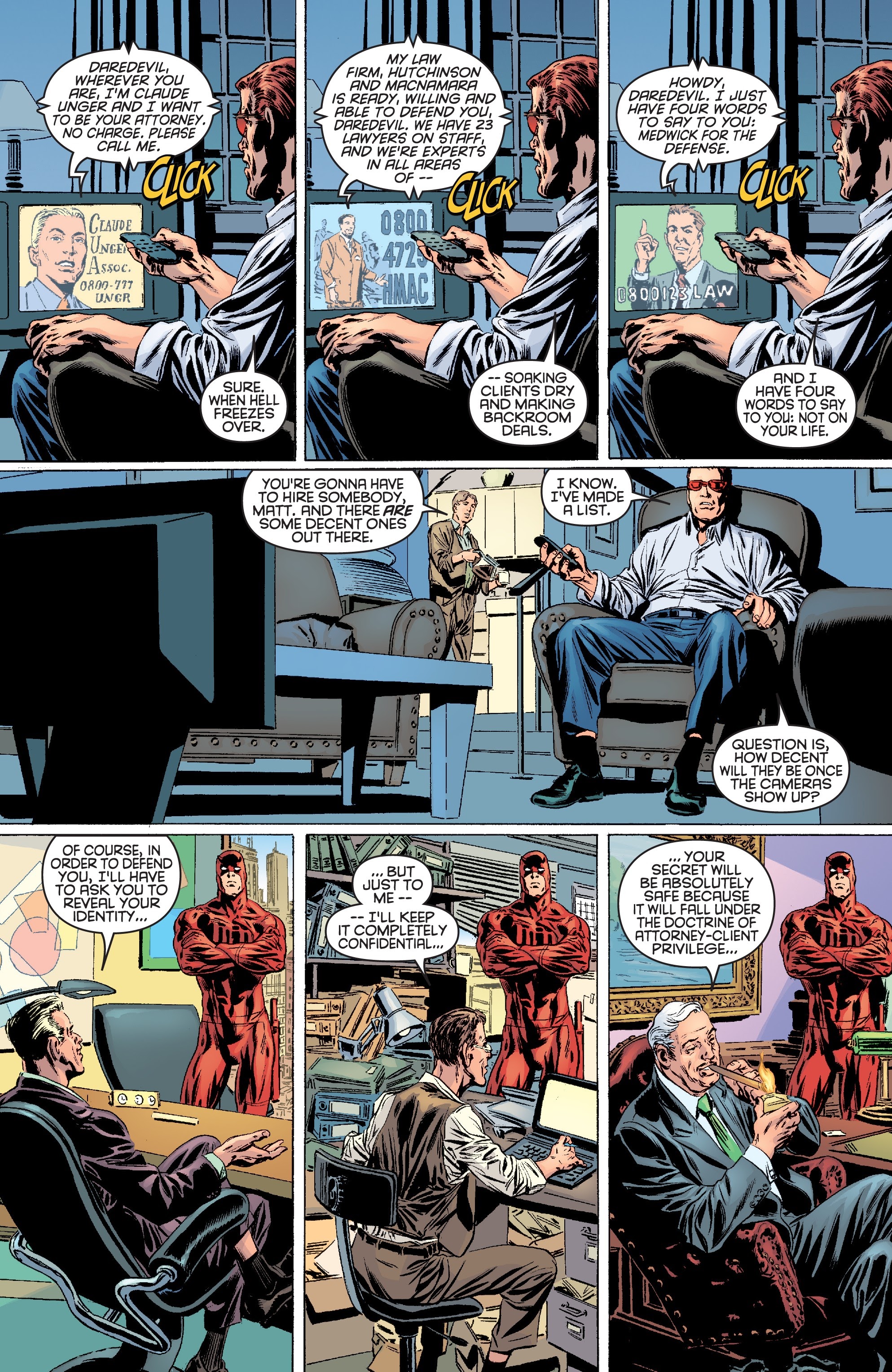 Read online Marvel Knights Daredevil by Bendis, Jenkins, Gale & Mack: Unusual Suspects comic -  Issue # TPB (Part 3) - 18