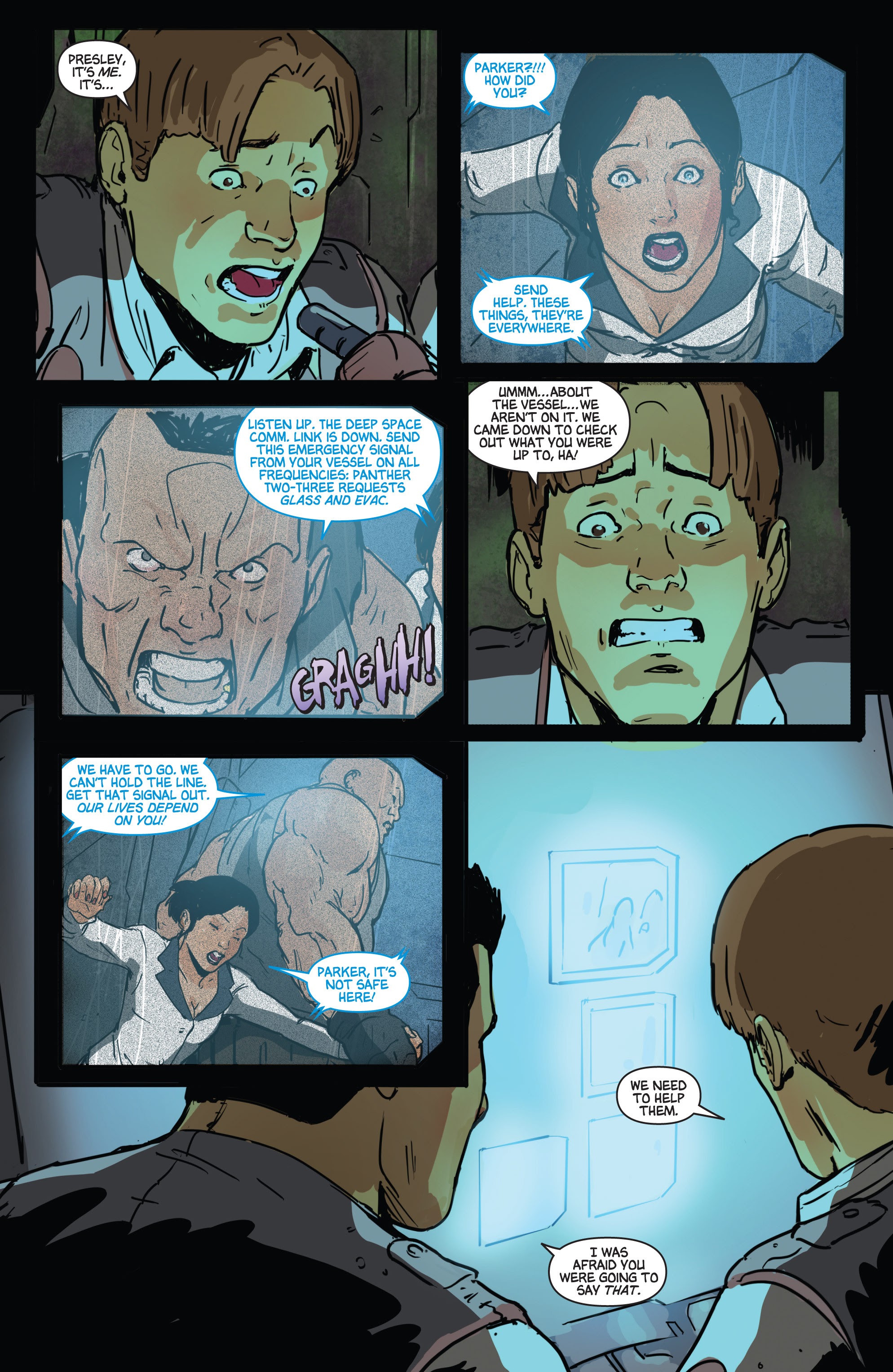 Read online Aliens vs. Parker comic -  Issue #2 - 16