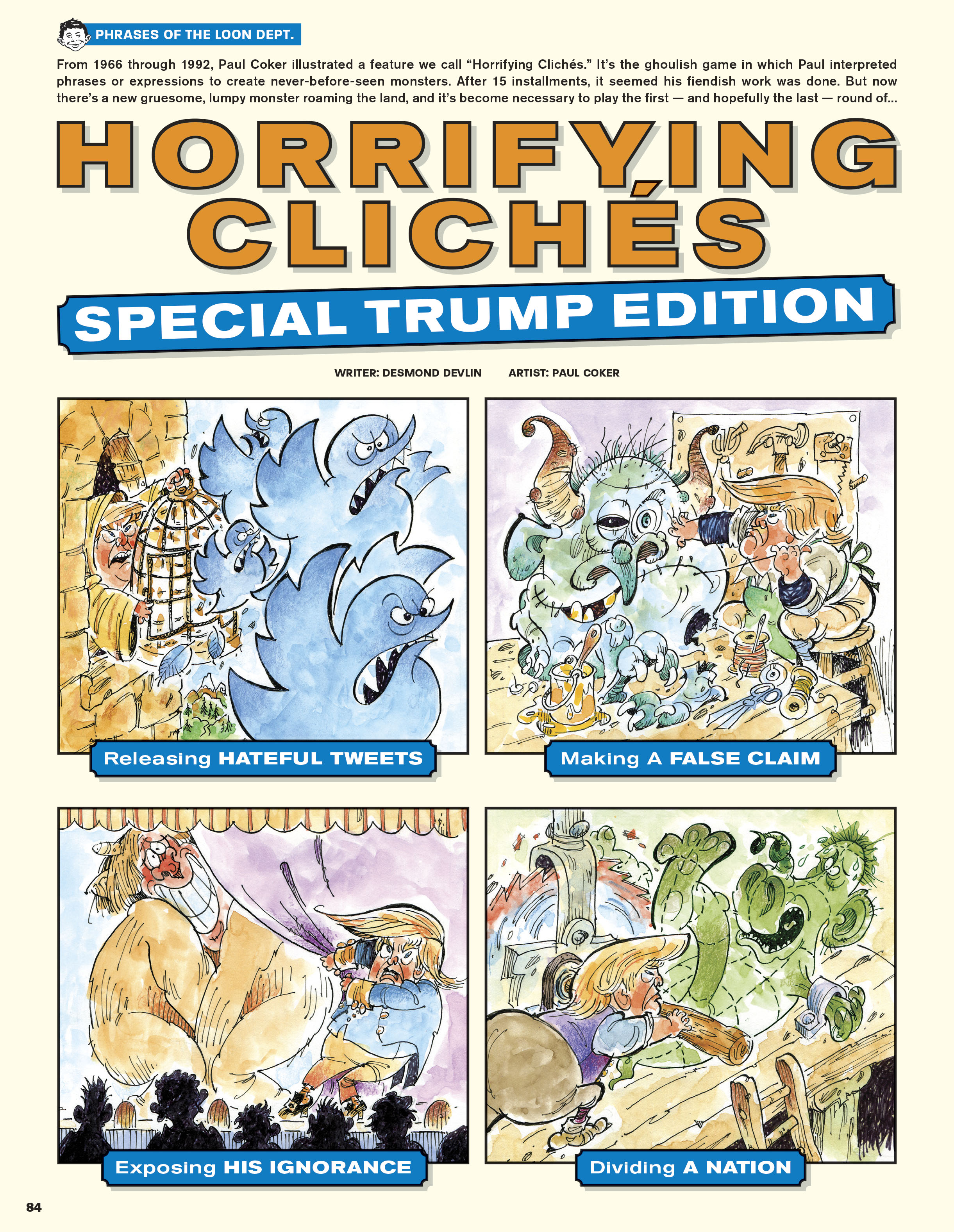 Read online MAD About the Trump Era comic -  Issue # TPB - 79