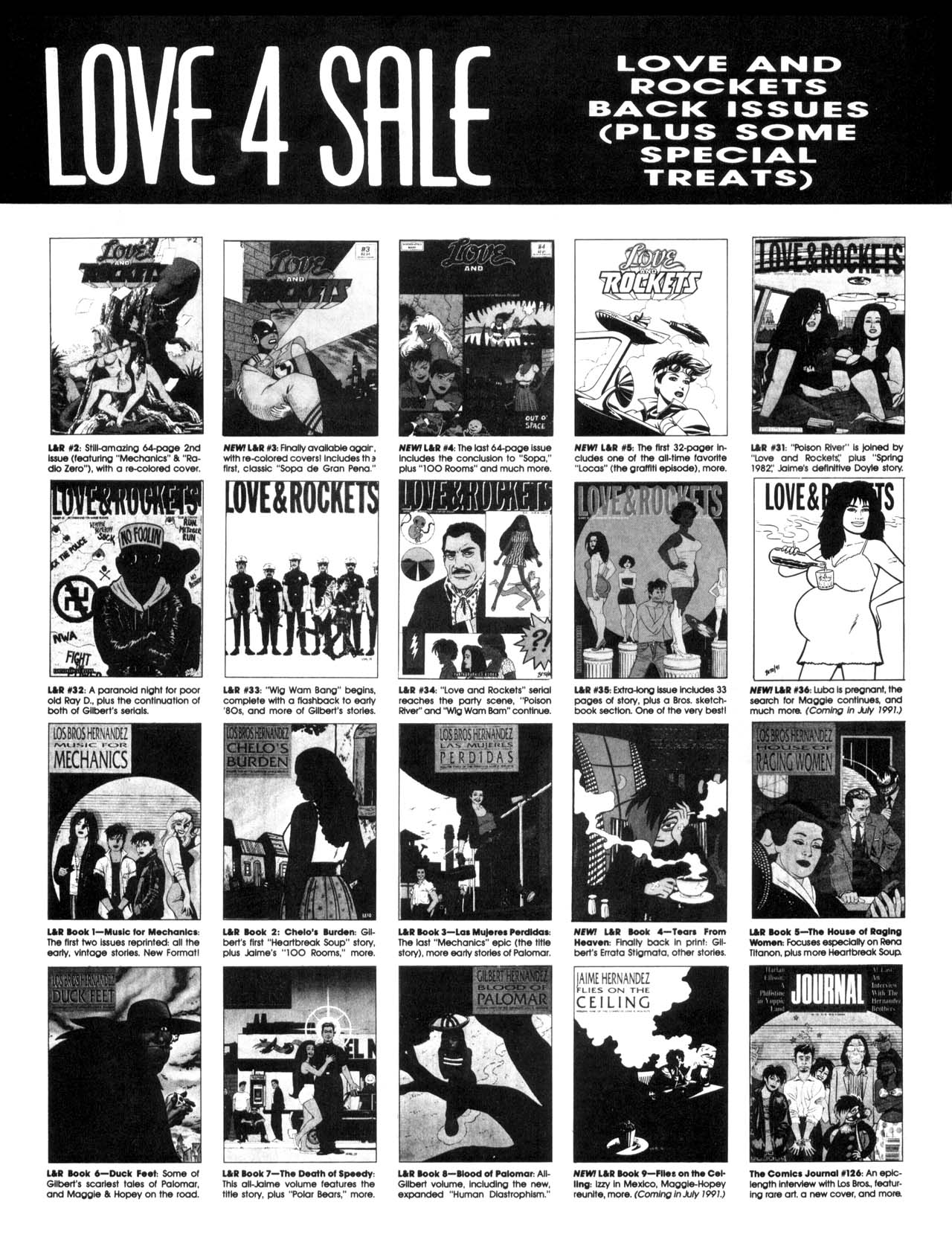 Read online Love and Rockets (1982) comic -  Issue #35 - 42