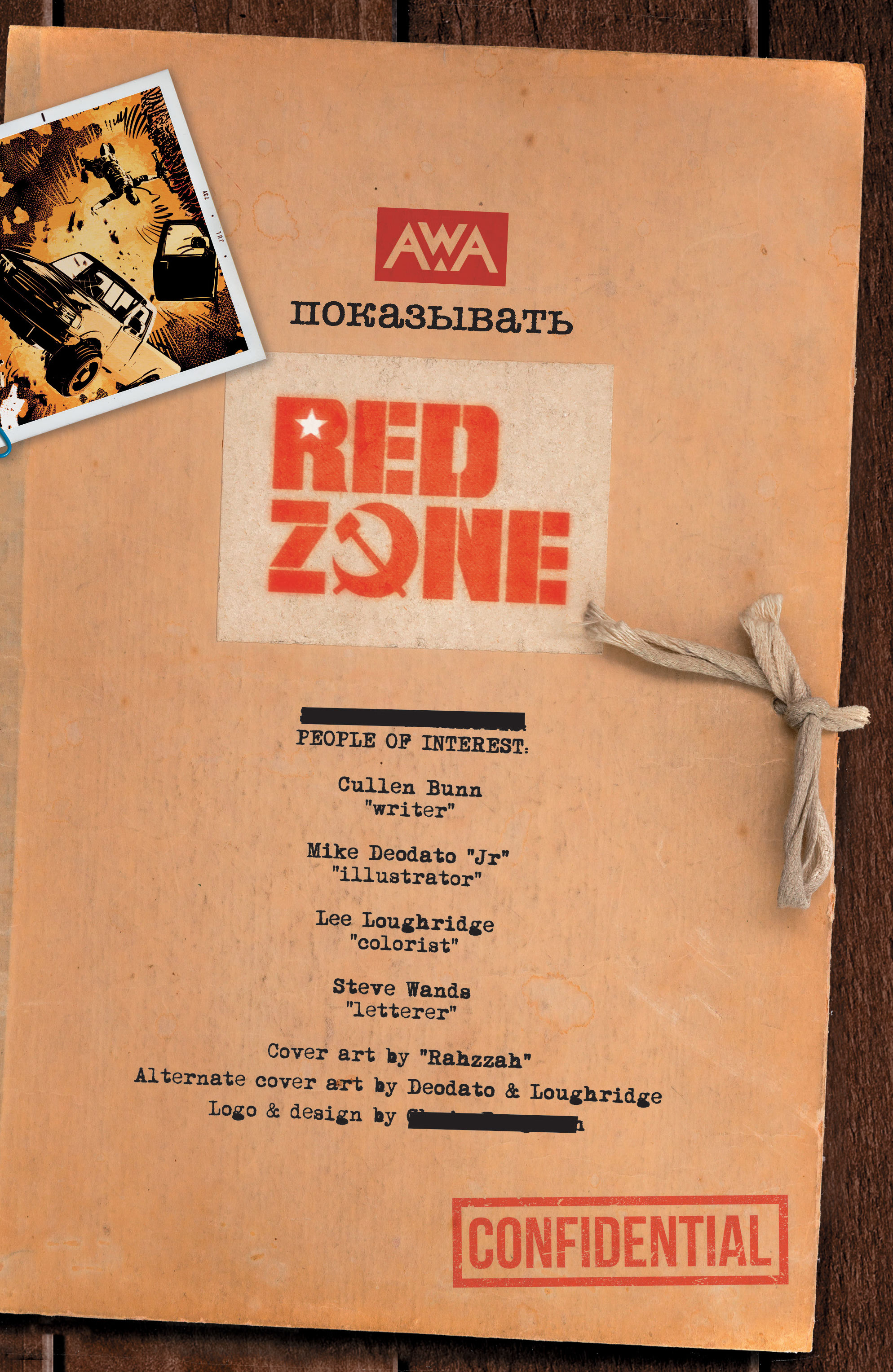 Read online Red Zone comic -  Issue #1 - 26