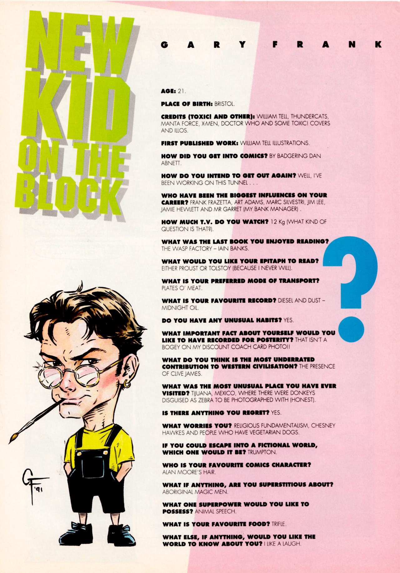 Read online Toxic! comic -  Issue #23 - 28