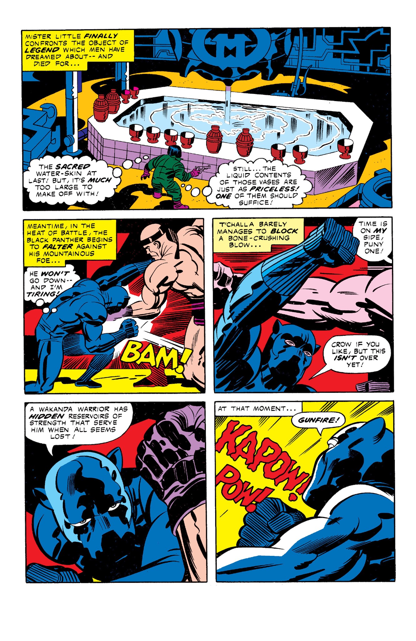 Read online Marvel Masterworks: The Black Panther comic -  Issue # TPB 2 - 110