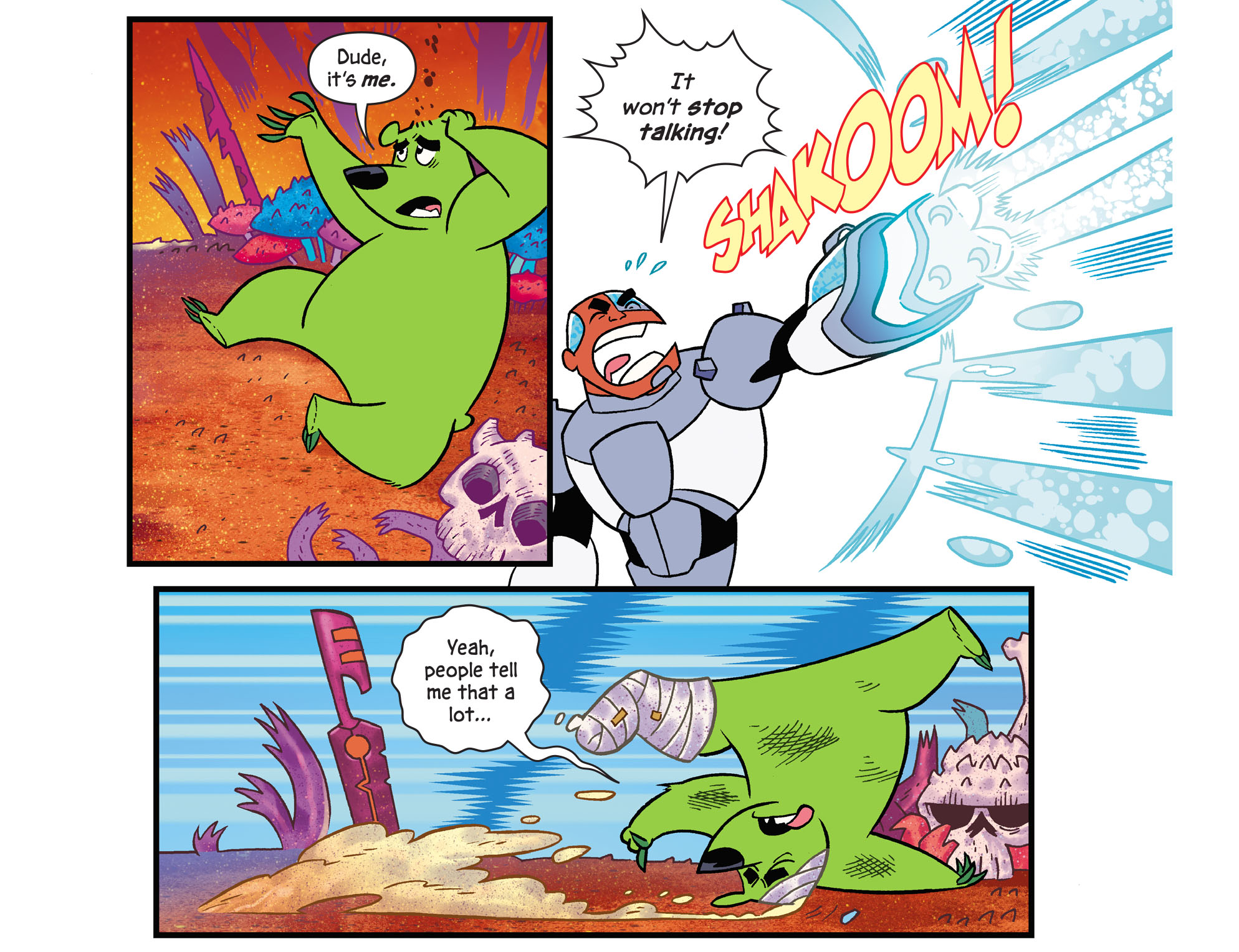 Read online Teen Titans Go! To Camp comic -  Issue #9 - 16