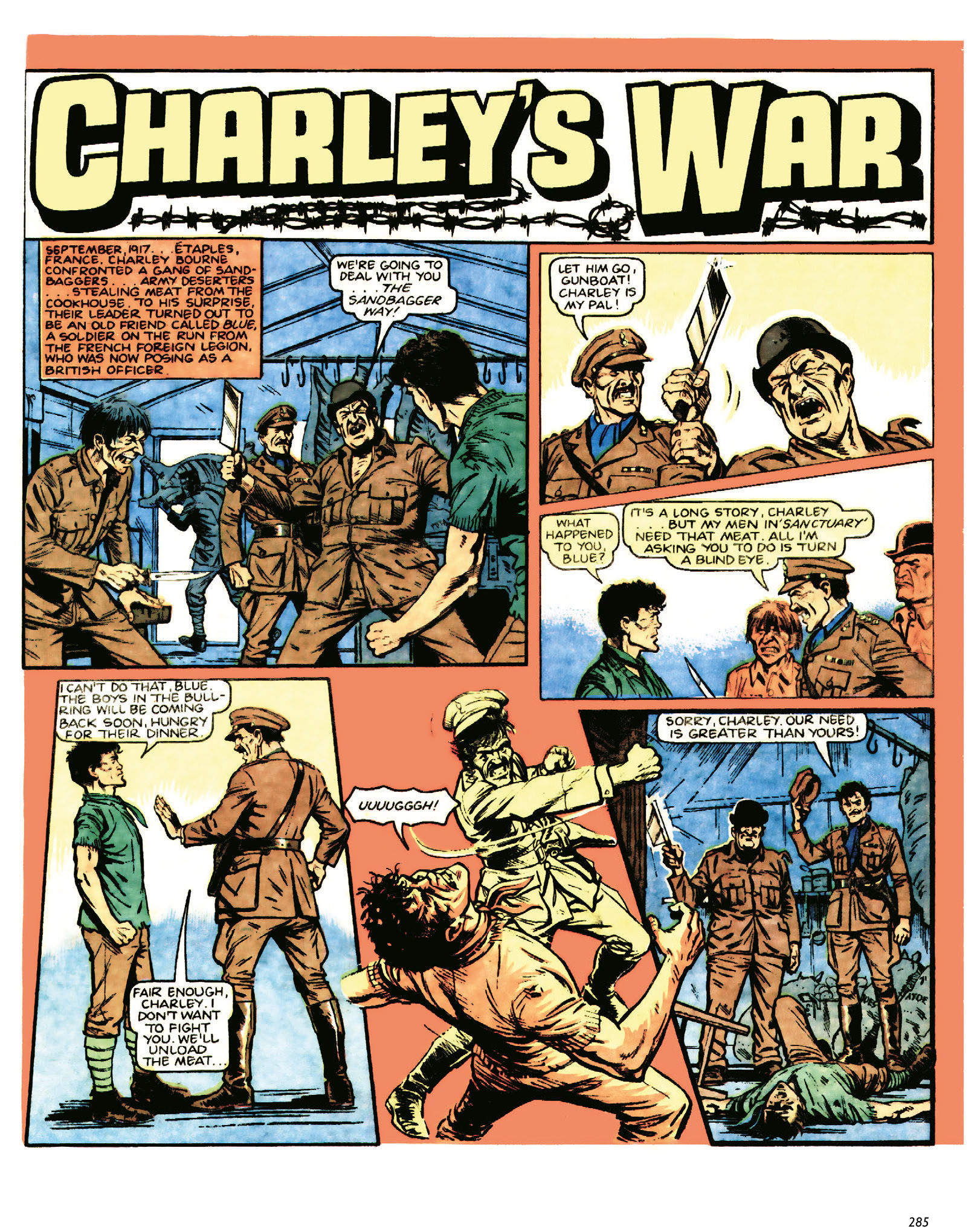 Read online Charley's War: The Definitive Collection comic -  Issue # TPB 2 - 285