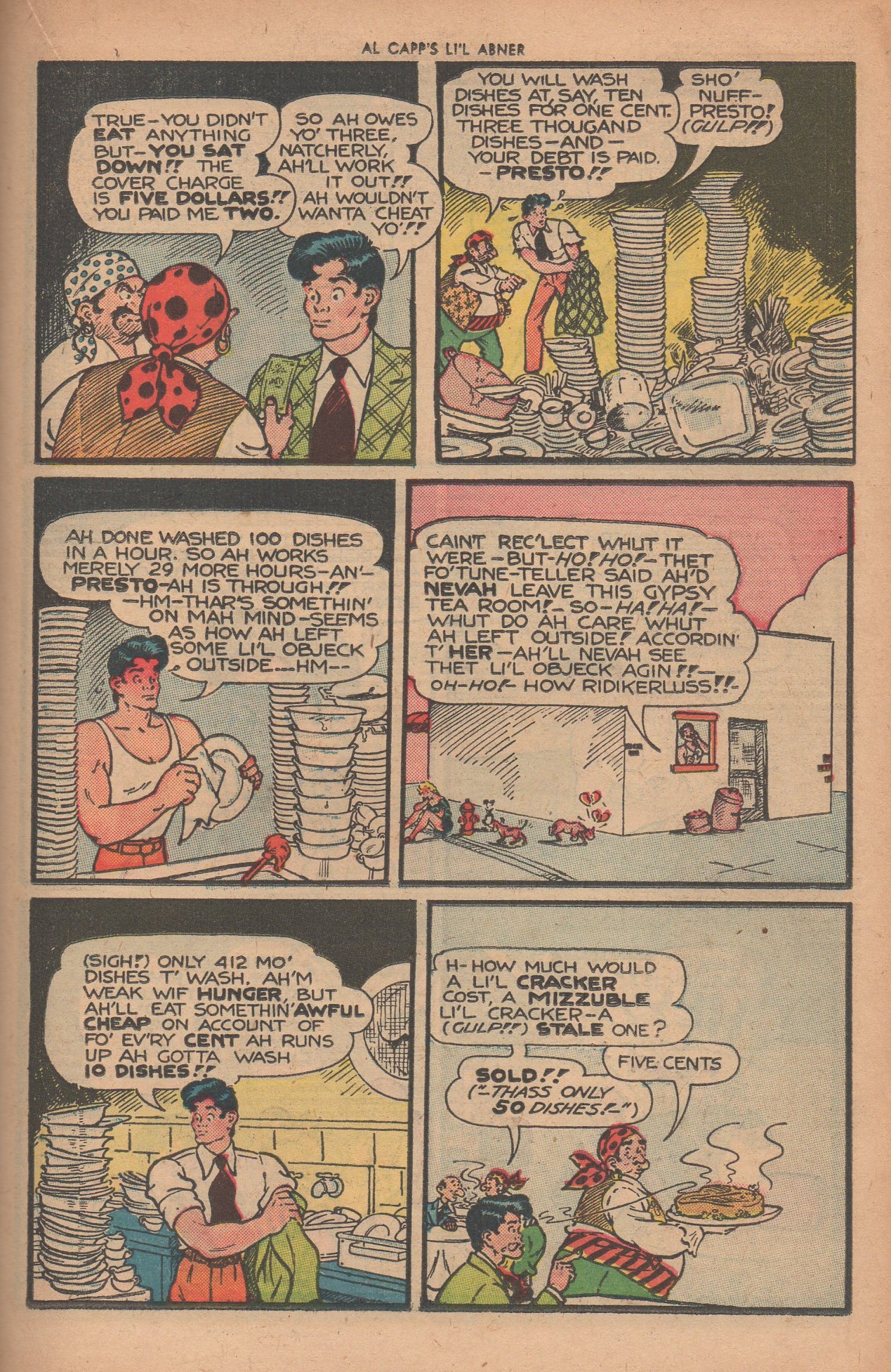 Read online Li'l Abner Comics comic -  Issue #73 - 19