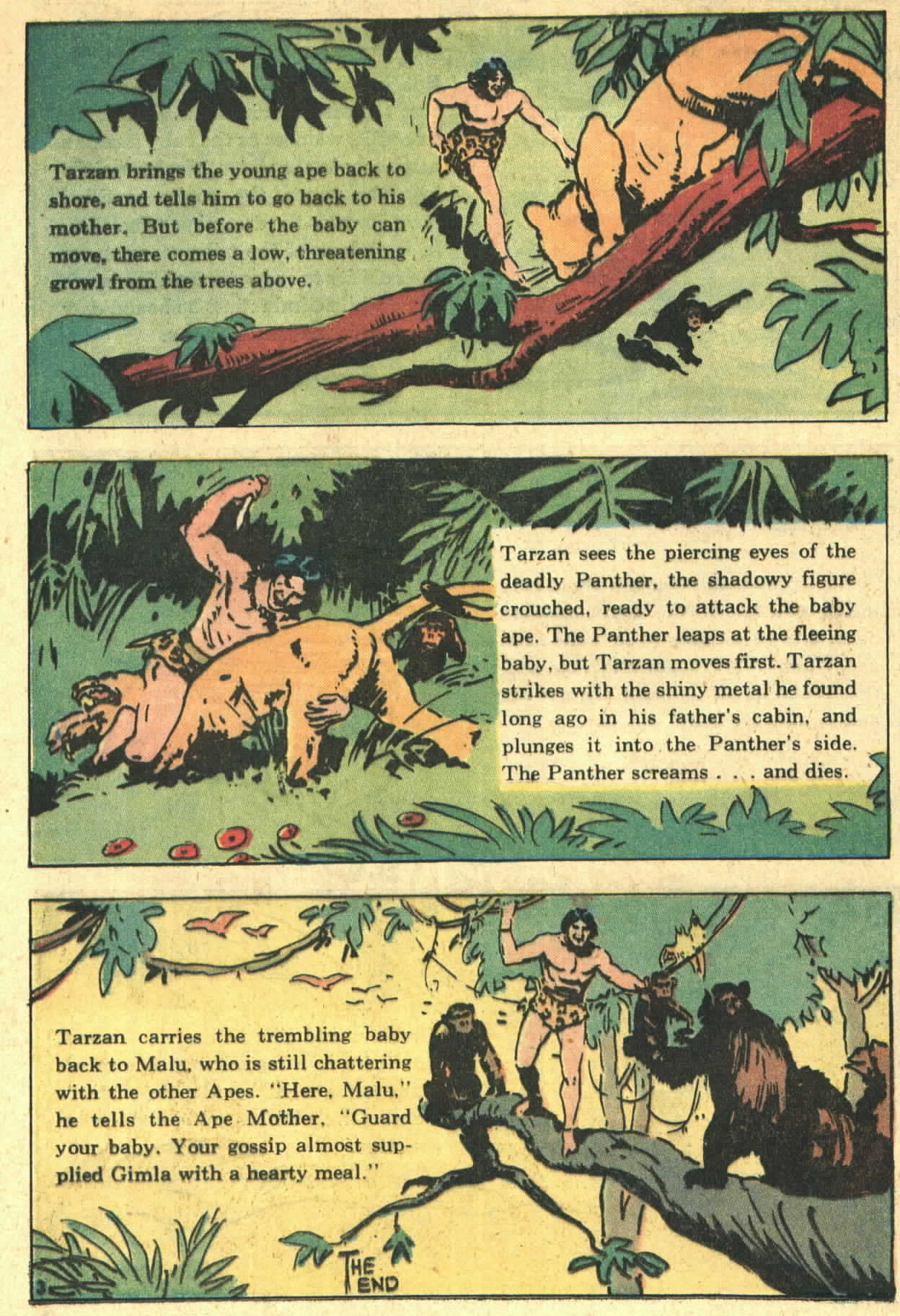 Read online Tarzan (1972) comic -  Issue #208 - 30