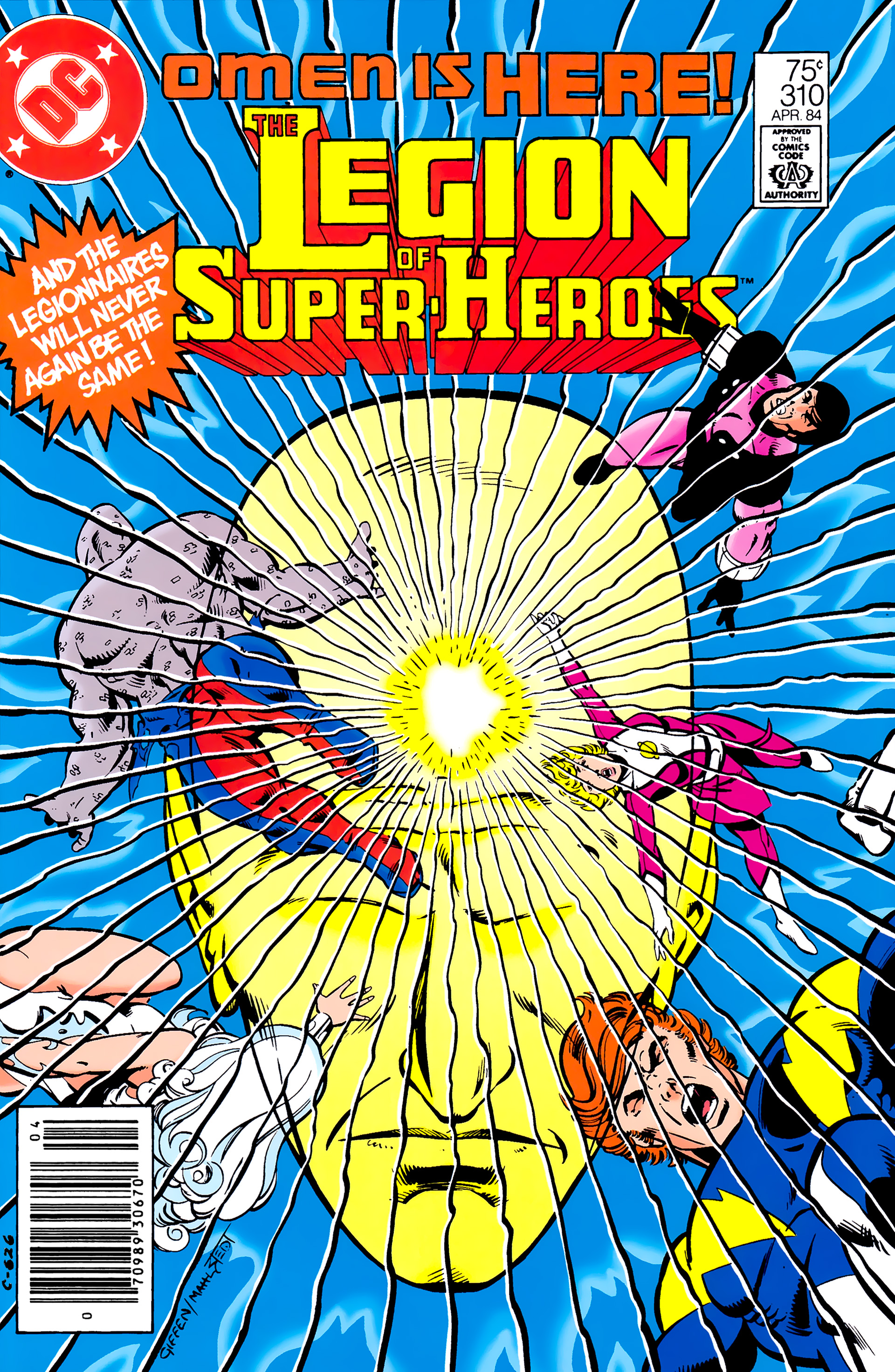 Read online Legion of Super-Heroes (1980) comic -  Issue #310 - 1