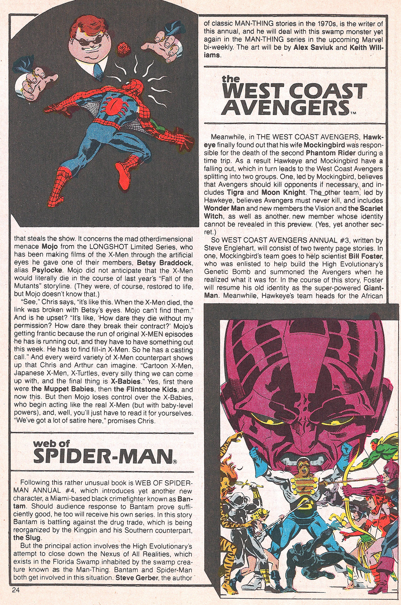 Read online Marvel Age comic -  Issue #64 - 25