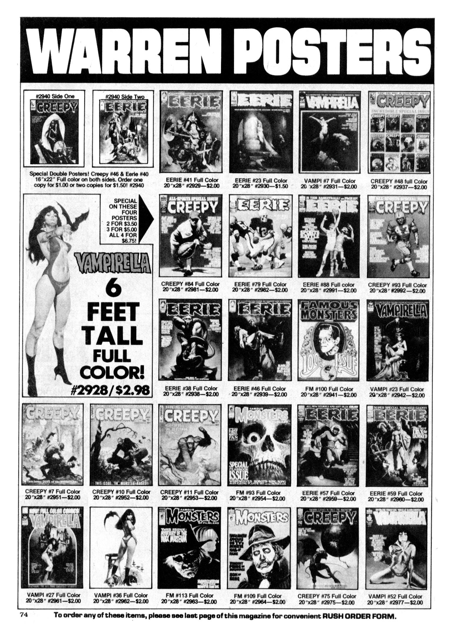 Read online Vampirella (1969) comic -  Issue #110 - 74