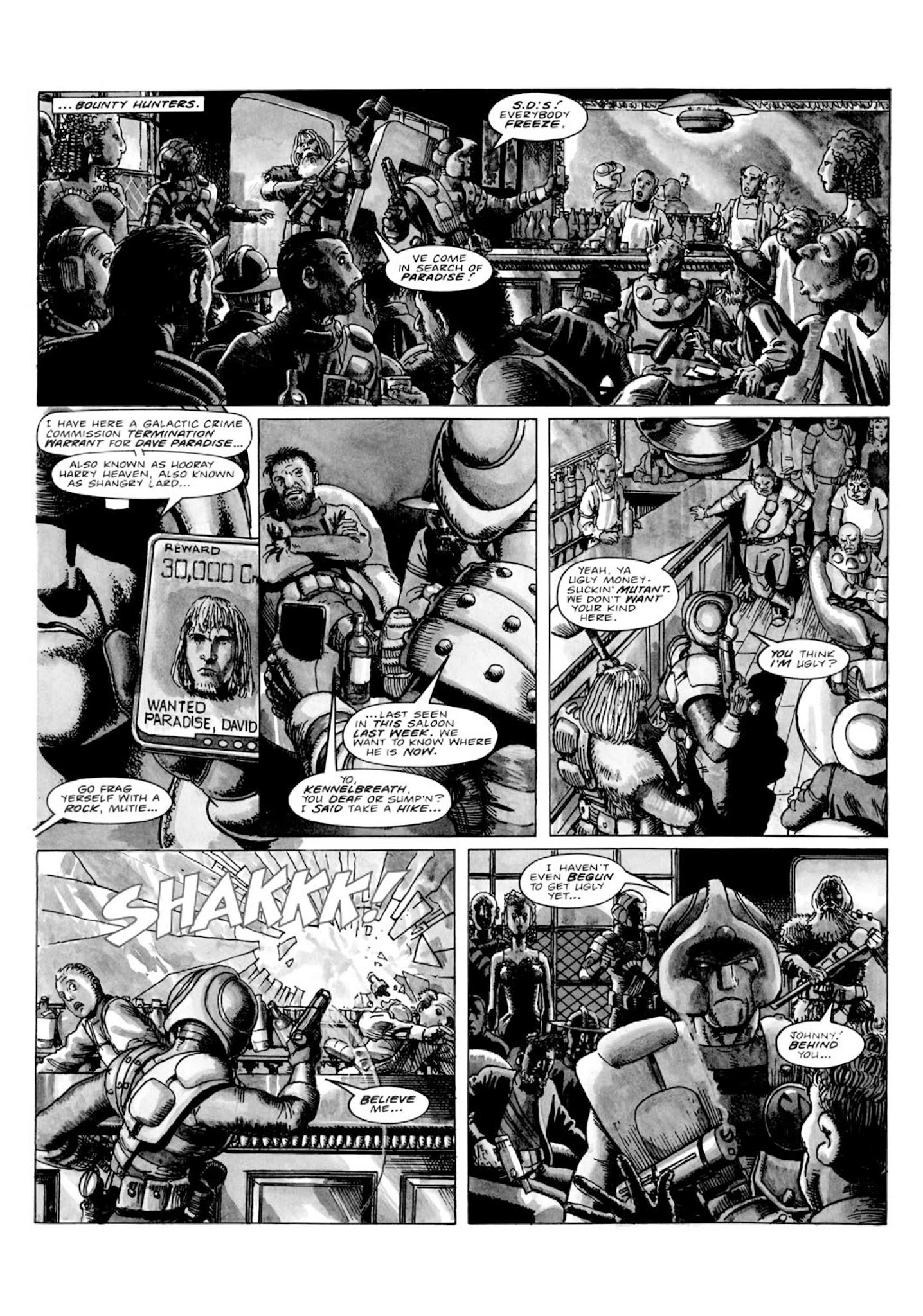 Read online Strontium Dog: Search/Destroy Agency Files comic -  Issue # TPB 4 - 376