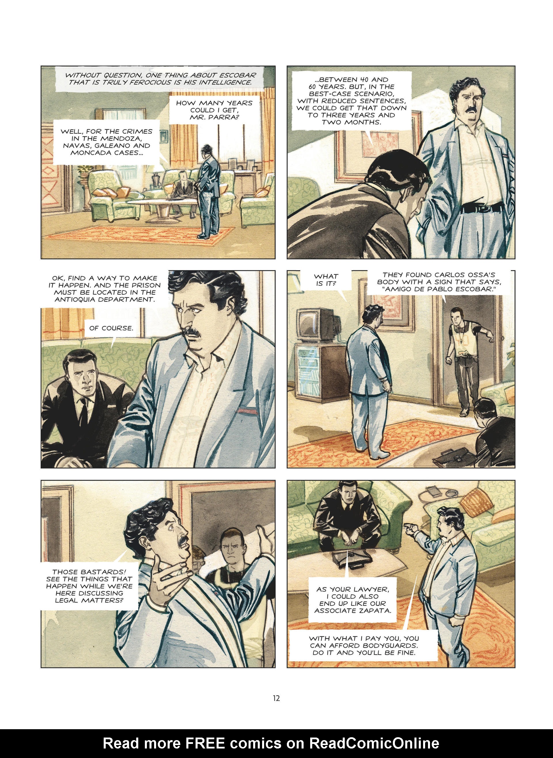 Read online Escobar - El Patrón comic -  Issue #3 - 10